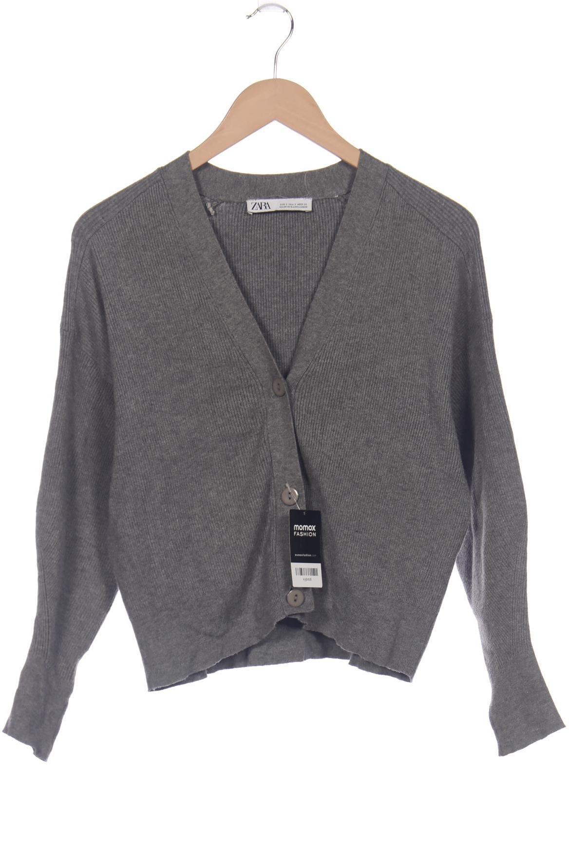 

Zara Damen Strickjacke, grau, Gr. 36