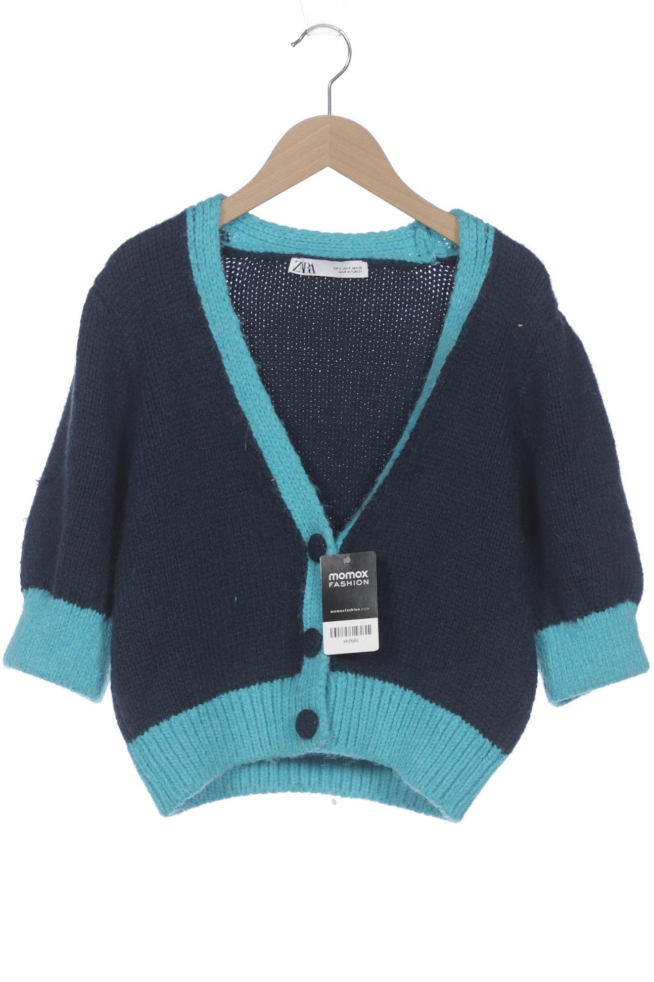 

Zara Damen Strickjacke, marineblau, Gr. 36
