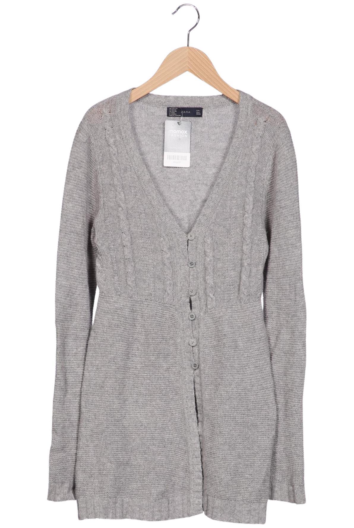 

Zara Damen Strickjacke, grau, Gr. 42