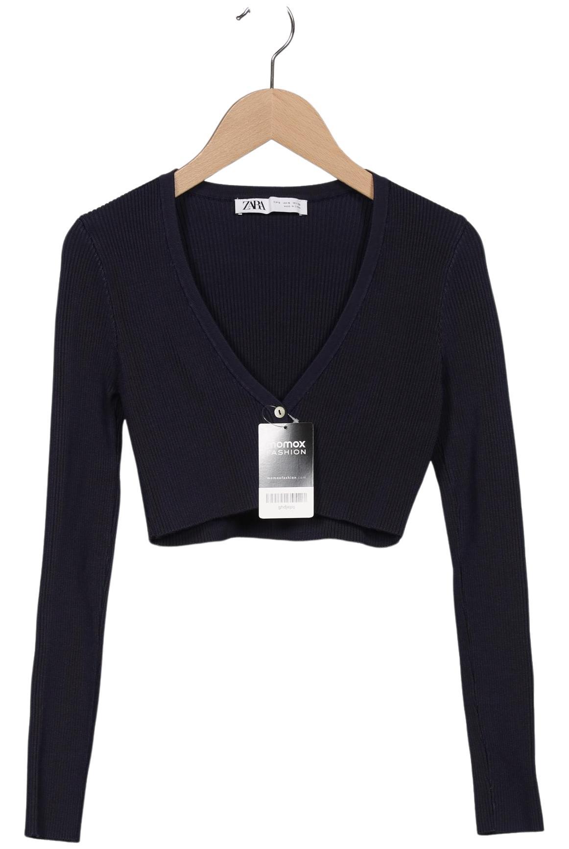 

Zara Damen Strickjacke, marineblau, Gr. 36