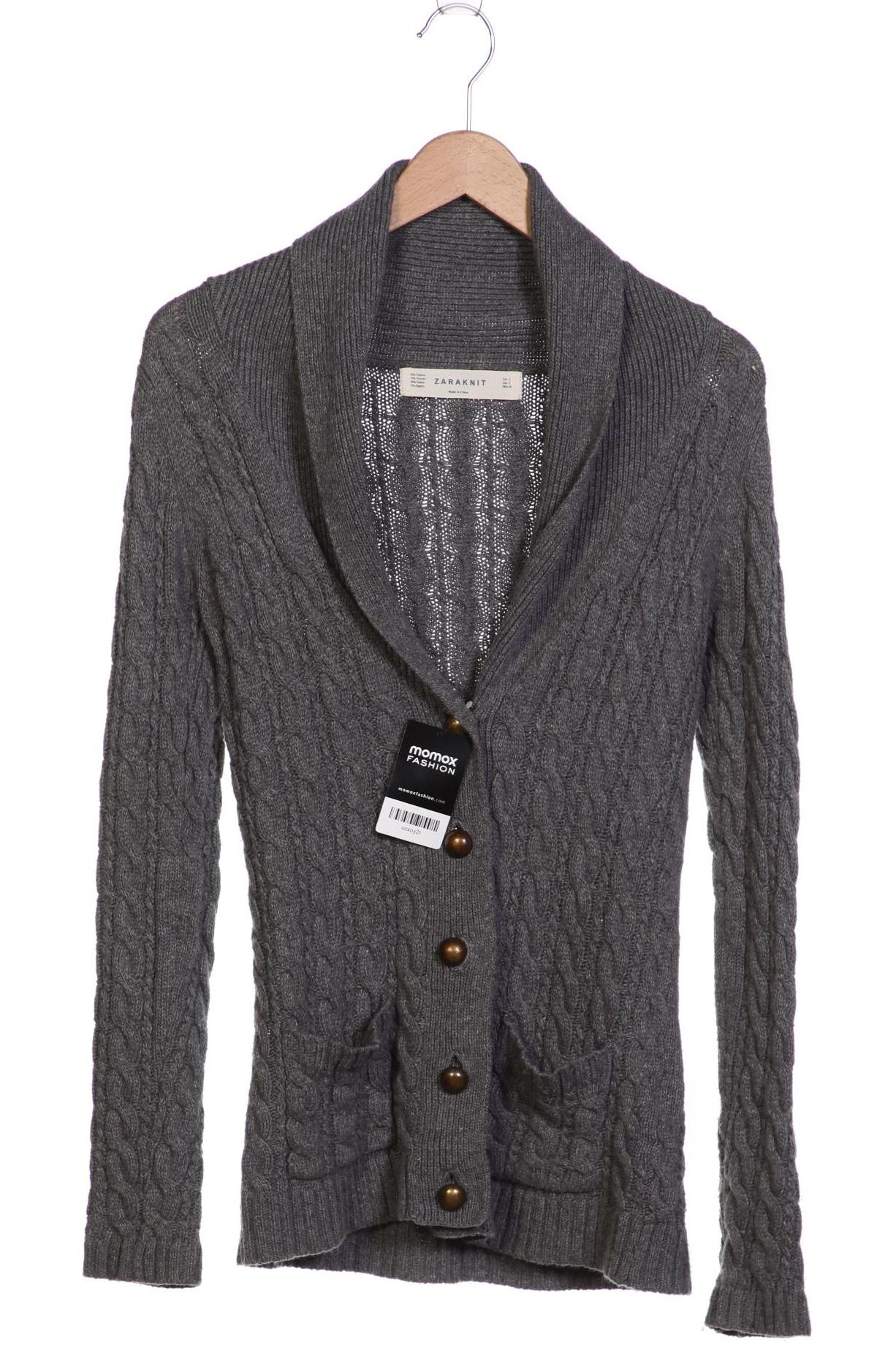 

Zara Damen Strickjacke, grau, Gr. 36