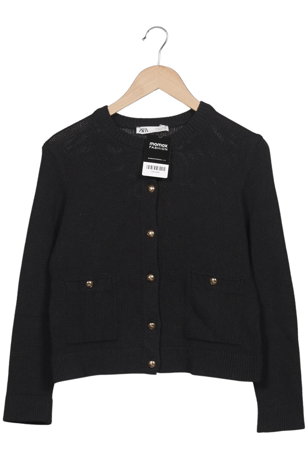 

Zara Damen Strickjacke, schwarz, Gr. 36