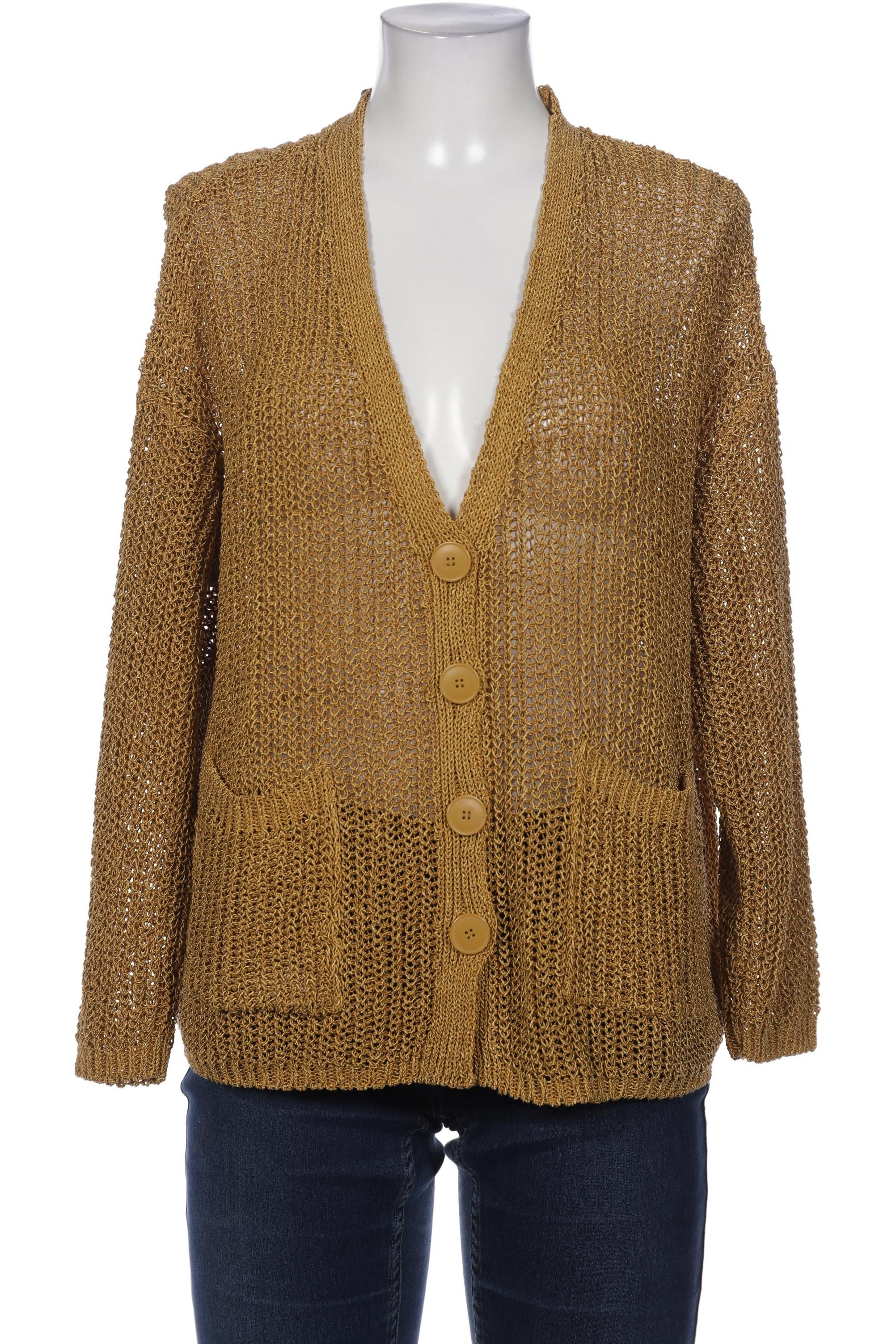 

Zara Damen Strickjacke, gold, Gr. 36