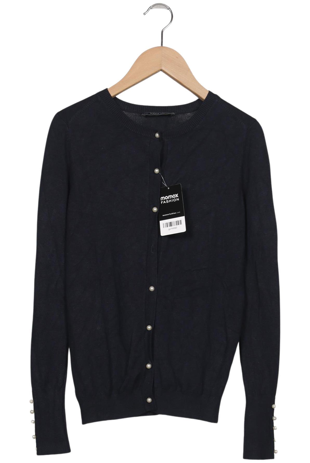 

Zara Damen Strickjacke, marineblau, Gr. 36