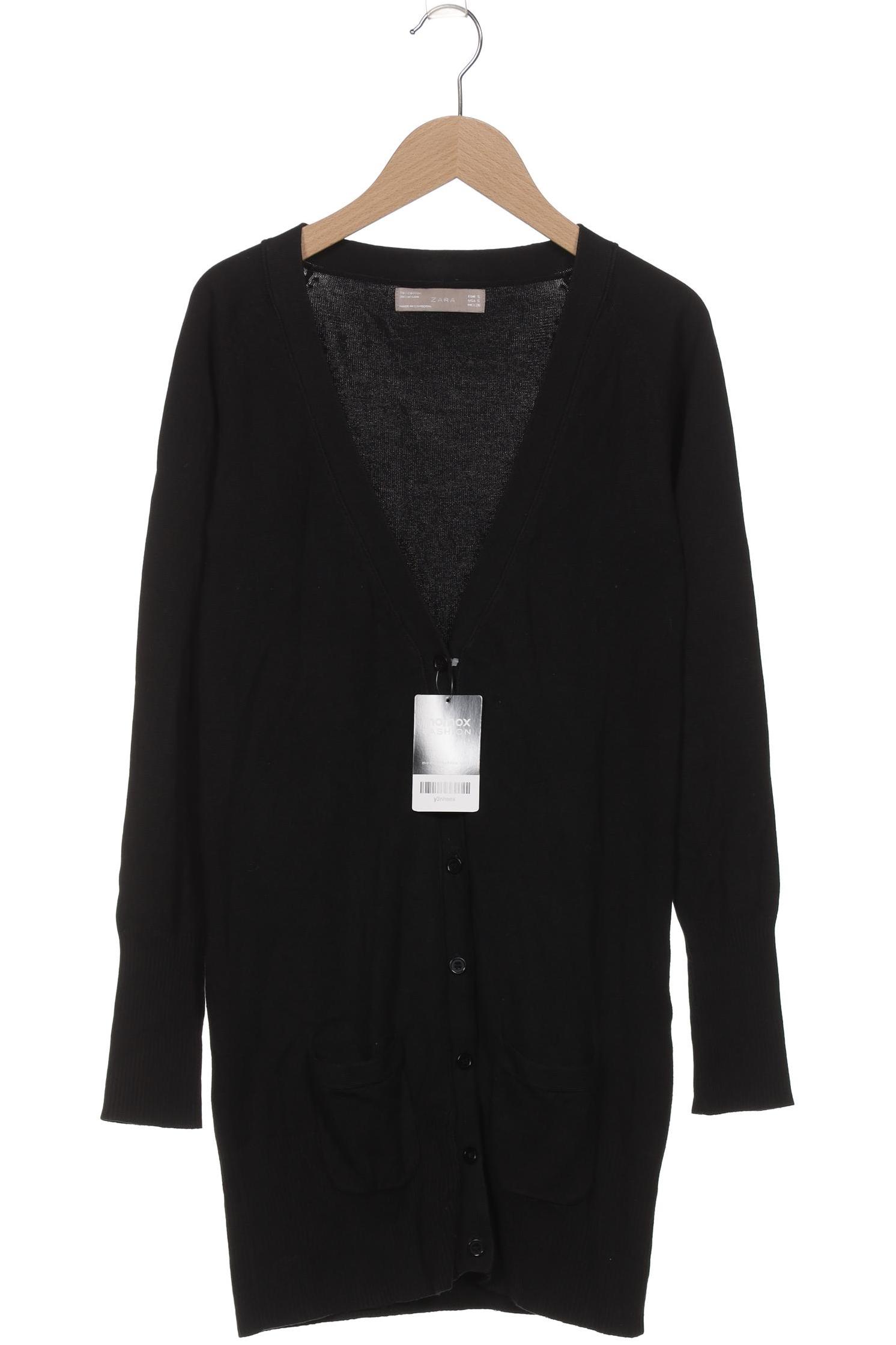 

Zara Damen Strickjacke, schwarz, Gr. 36