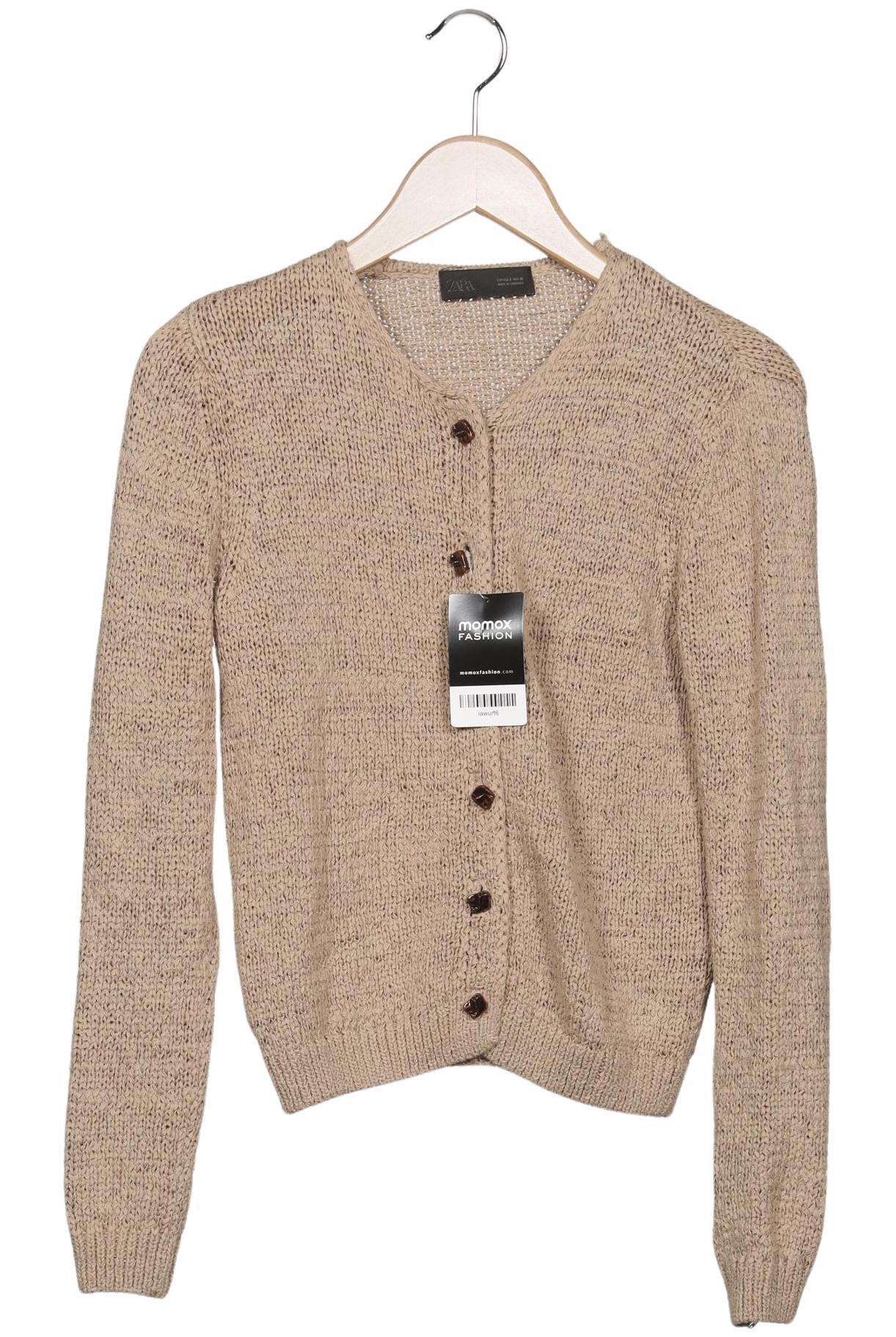 

Zara Damen Strickjacke, beige, Gr. 36