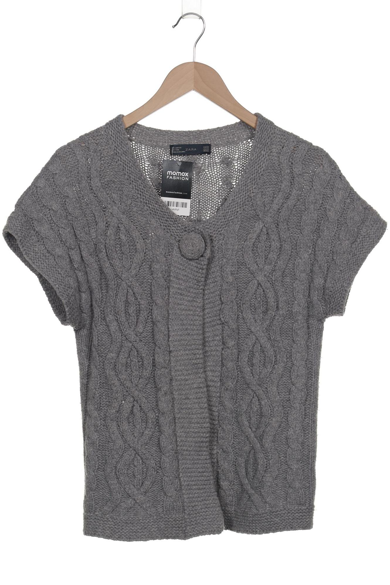 

Zara Damen Strickjacke, grau, Gr. 38