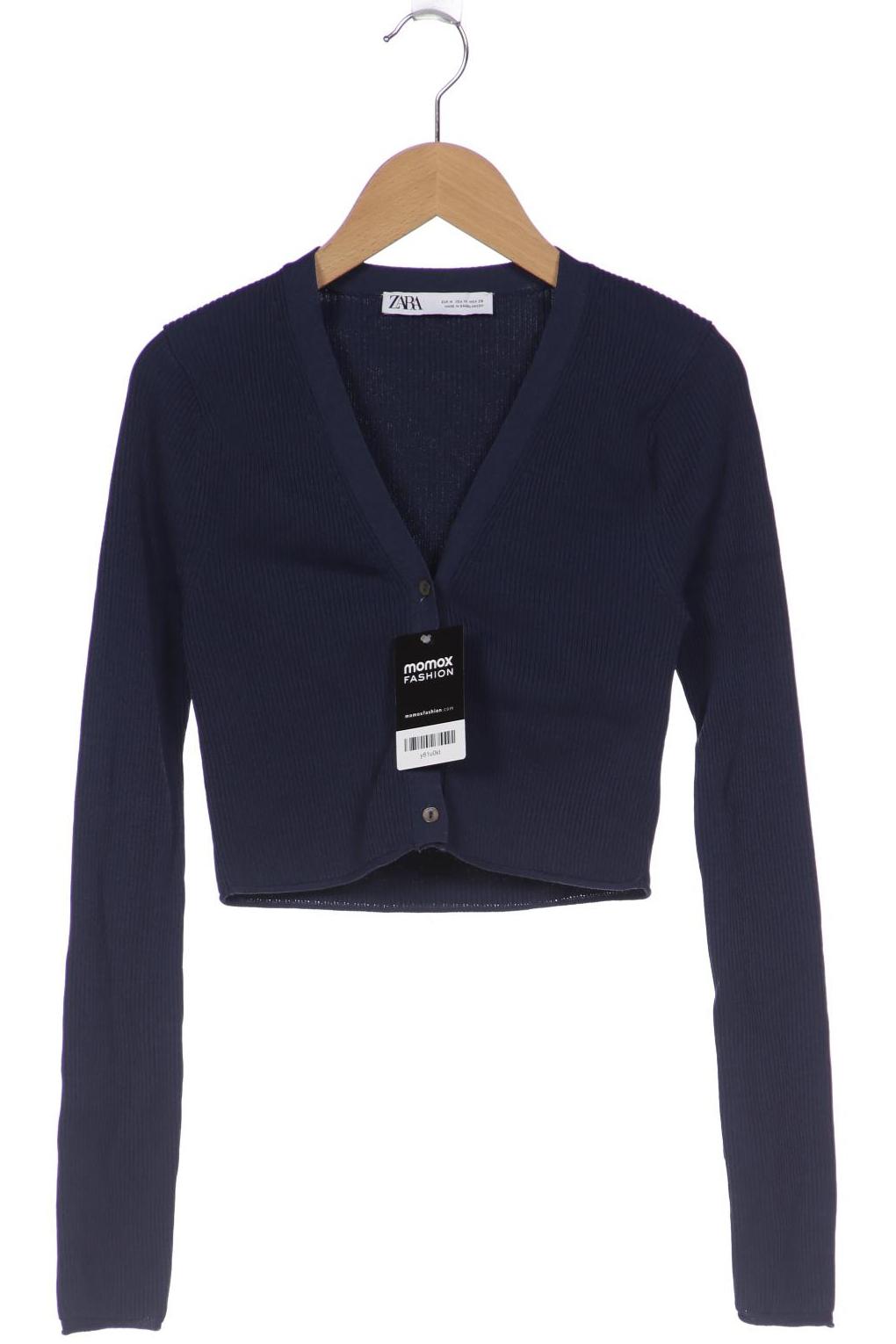 

ZARA Damen Strickjacke, blau