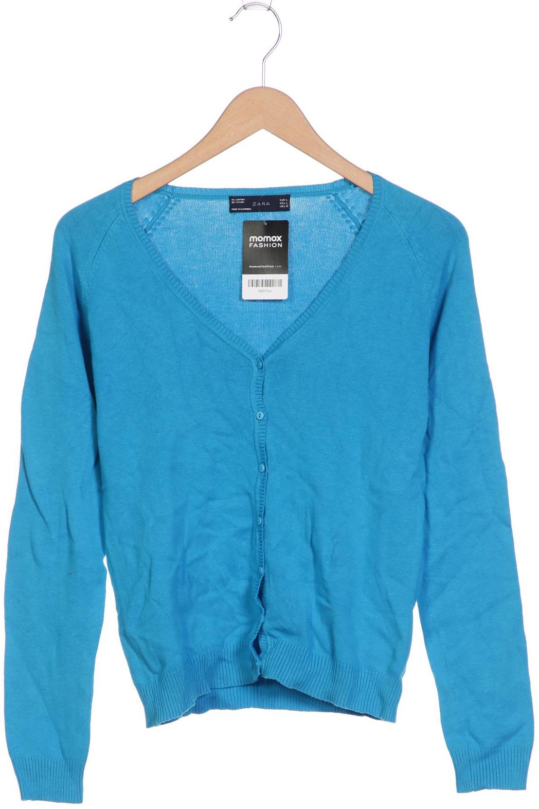

Zara Damen Strickjacke, hellblau, Gr. 42