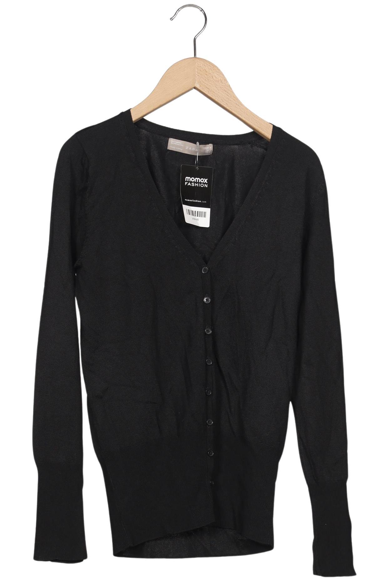 

Zara Damen Strickjacke, schwarz, Gr. 38