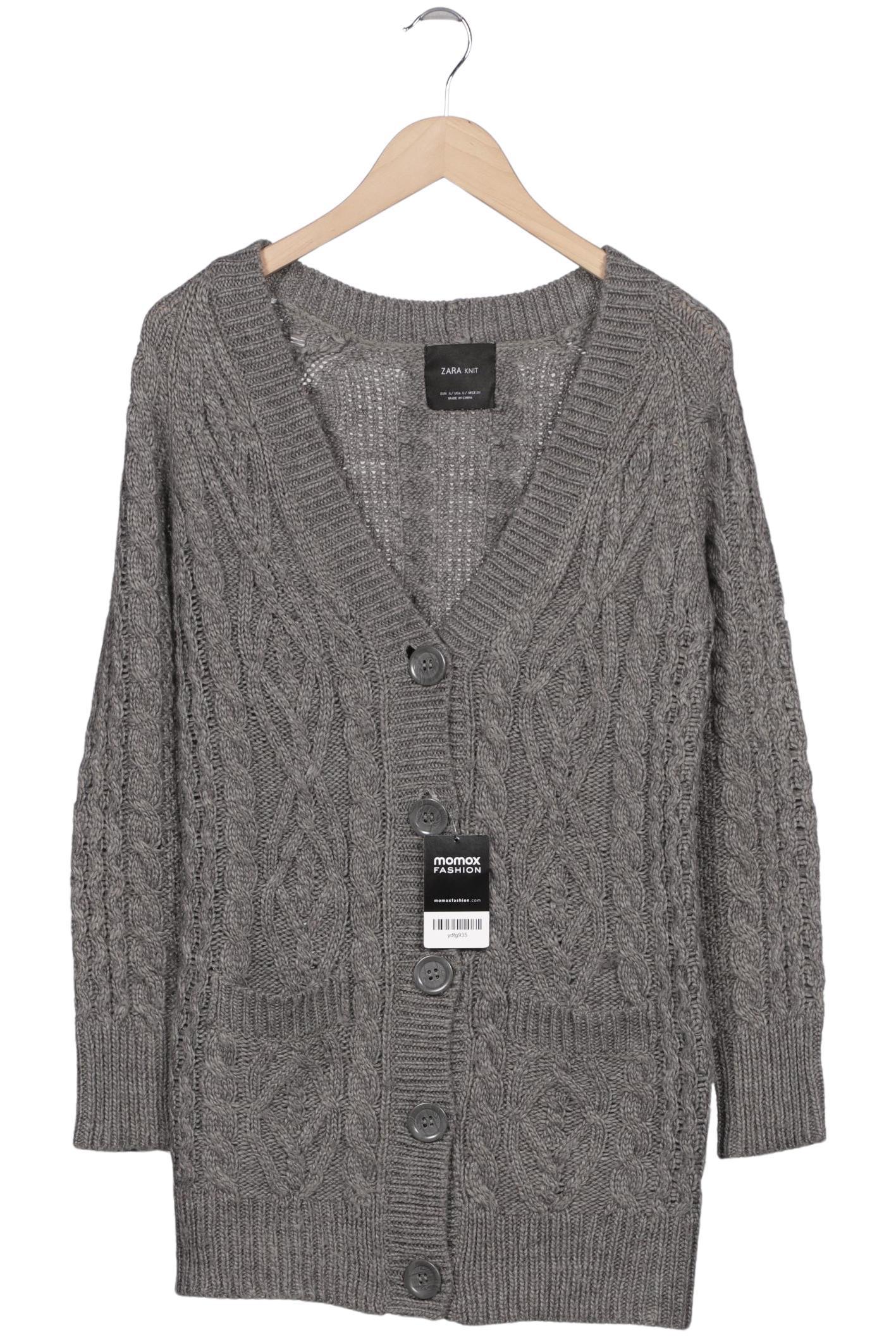 

Zara Damen Strickjacke, grau, Gr. 36