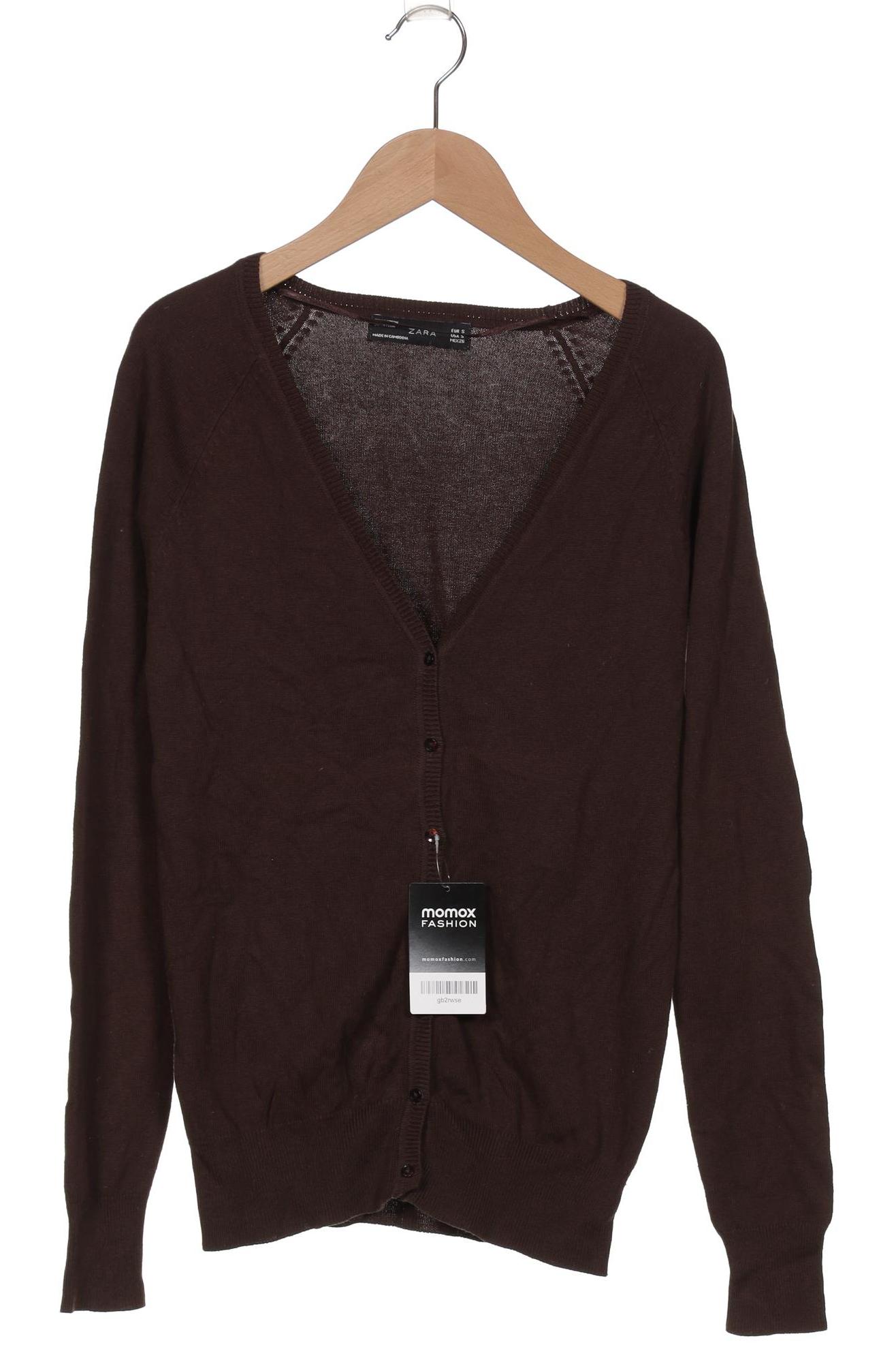 

Zara Damen Strickjacke, braun, Gr. 36