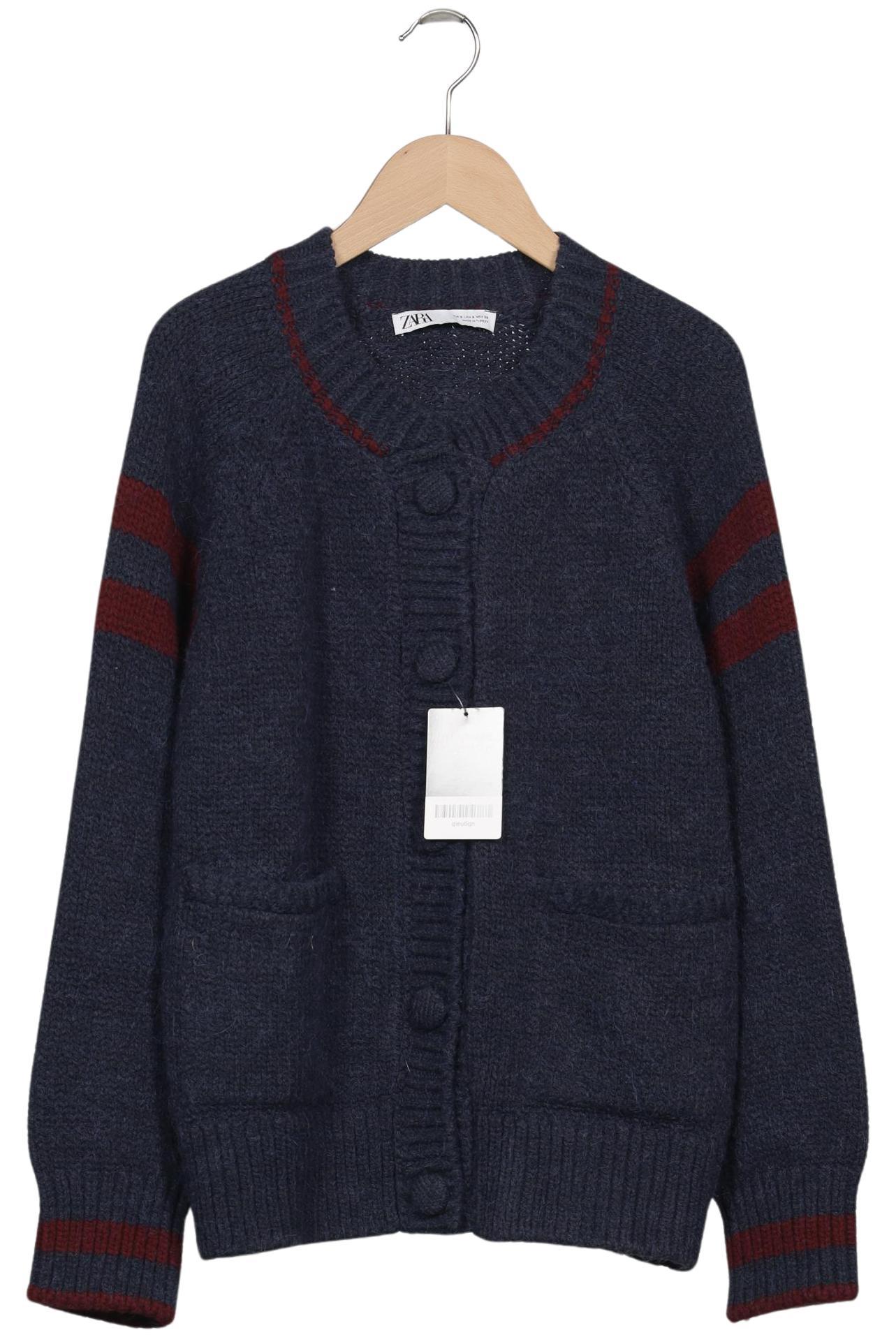 

Zara Damen Strickjacke, marineblau, Gr. 36