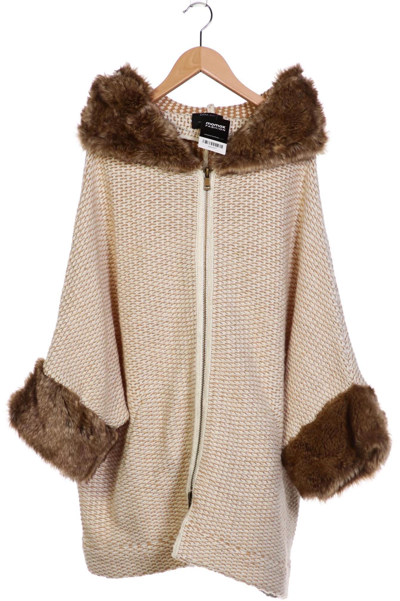 

Zara Damen Strickjacke, beige, Gr. 38