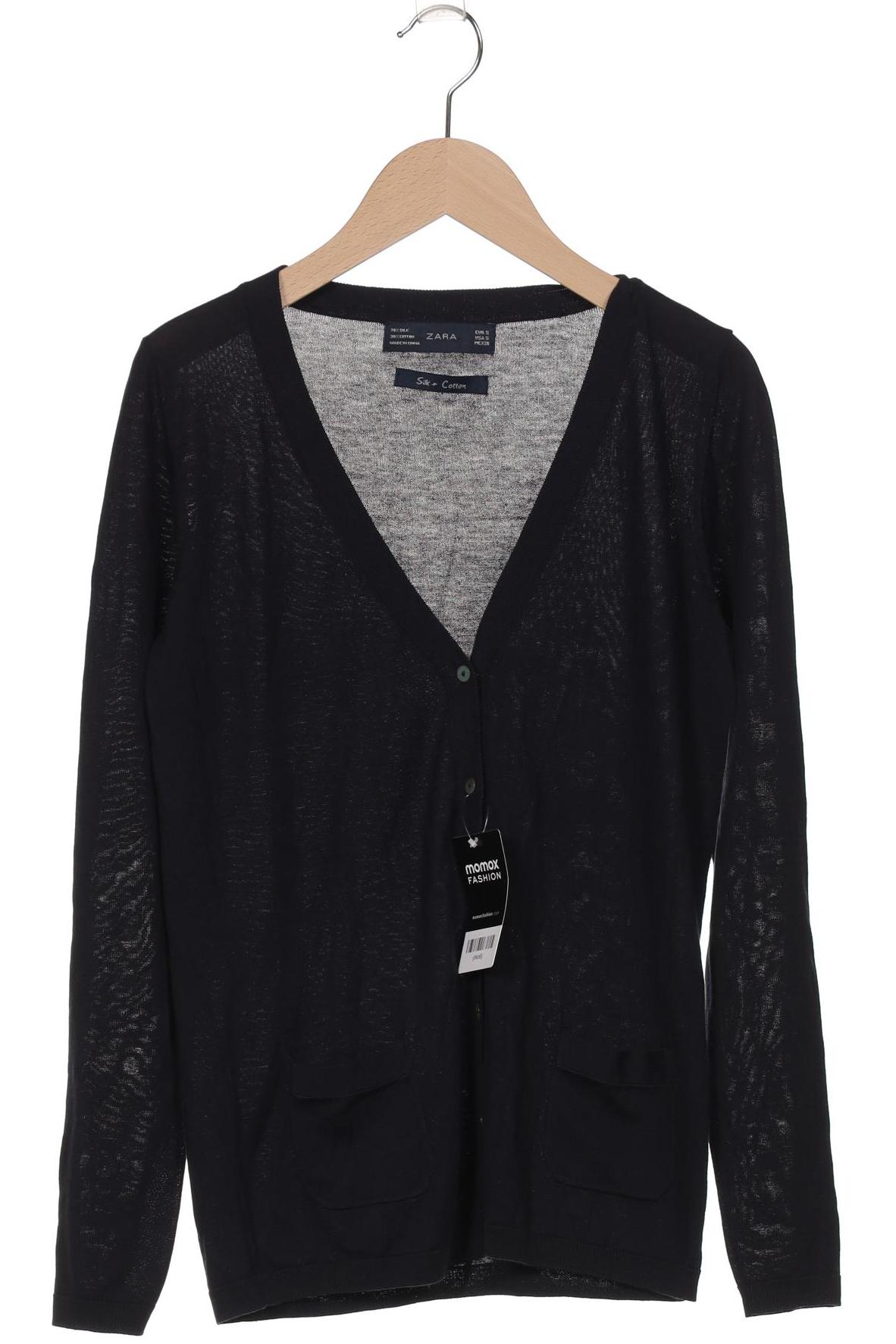 

Zara Damen Strickjacke, marineblau, Gr. 36