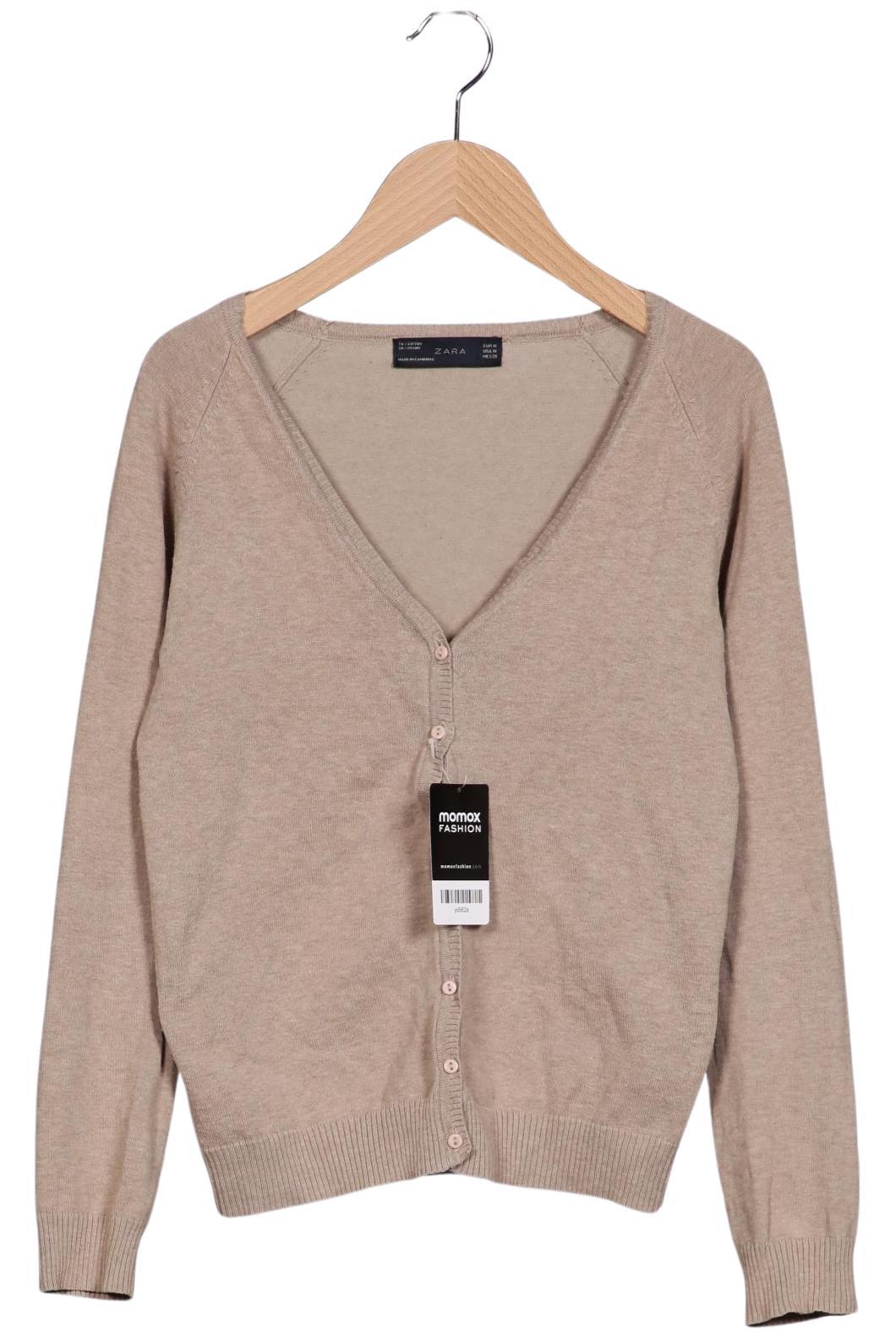 

Zara Damen Strickjacke, beige, Gr. 38