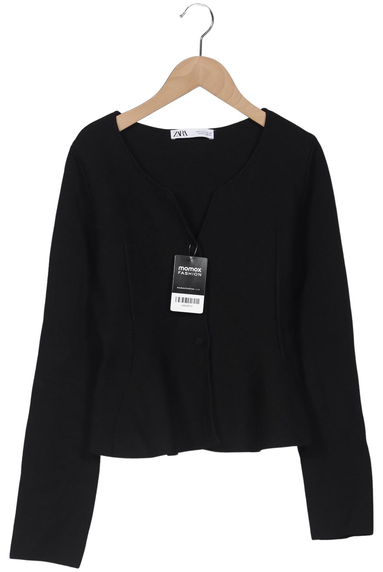 

Zara Damen Strickjacke, schwarz, Gr. 36