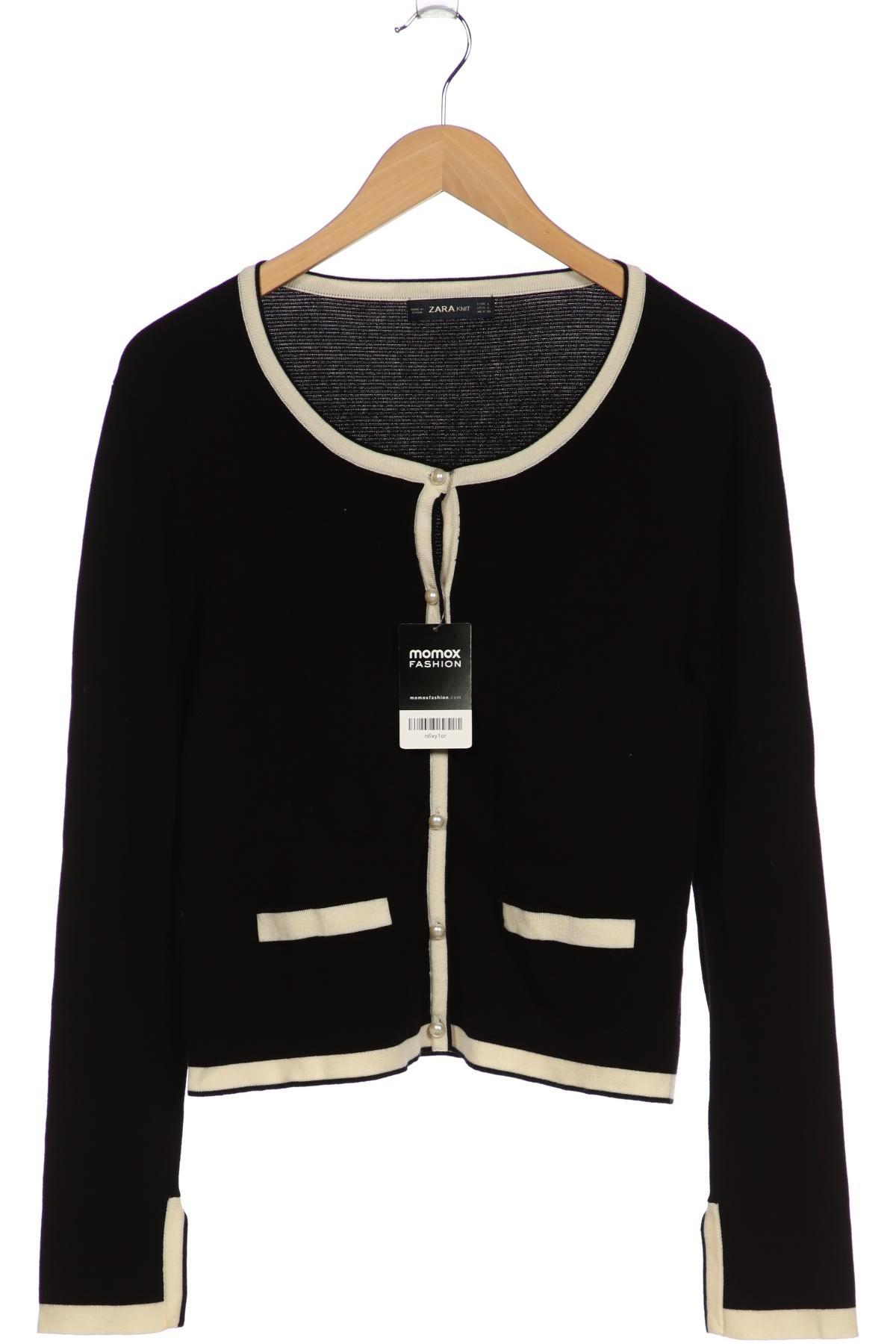 

Zara Damen Strickjacke, schwarz, Gr. 42