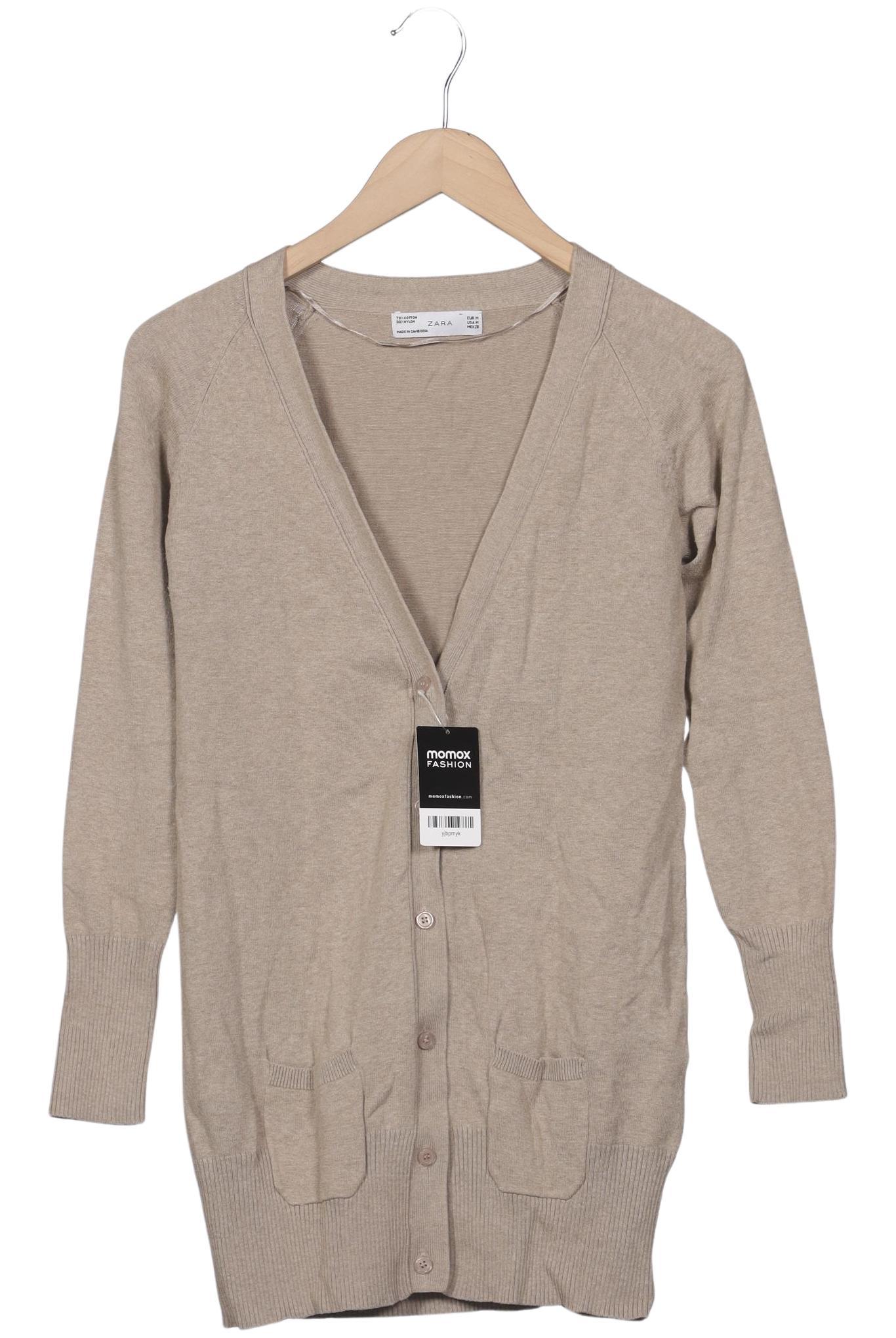

Zara Damen Strickjacke, beige, Gr. 38