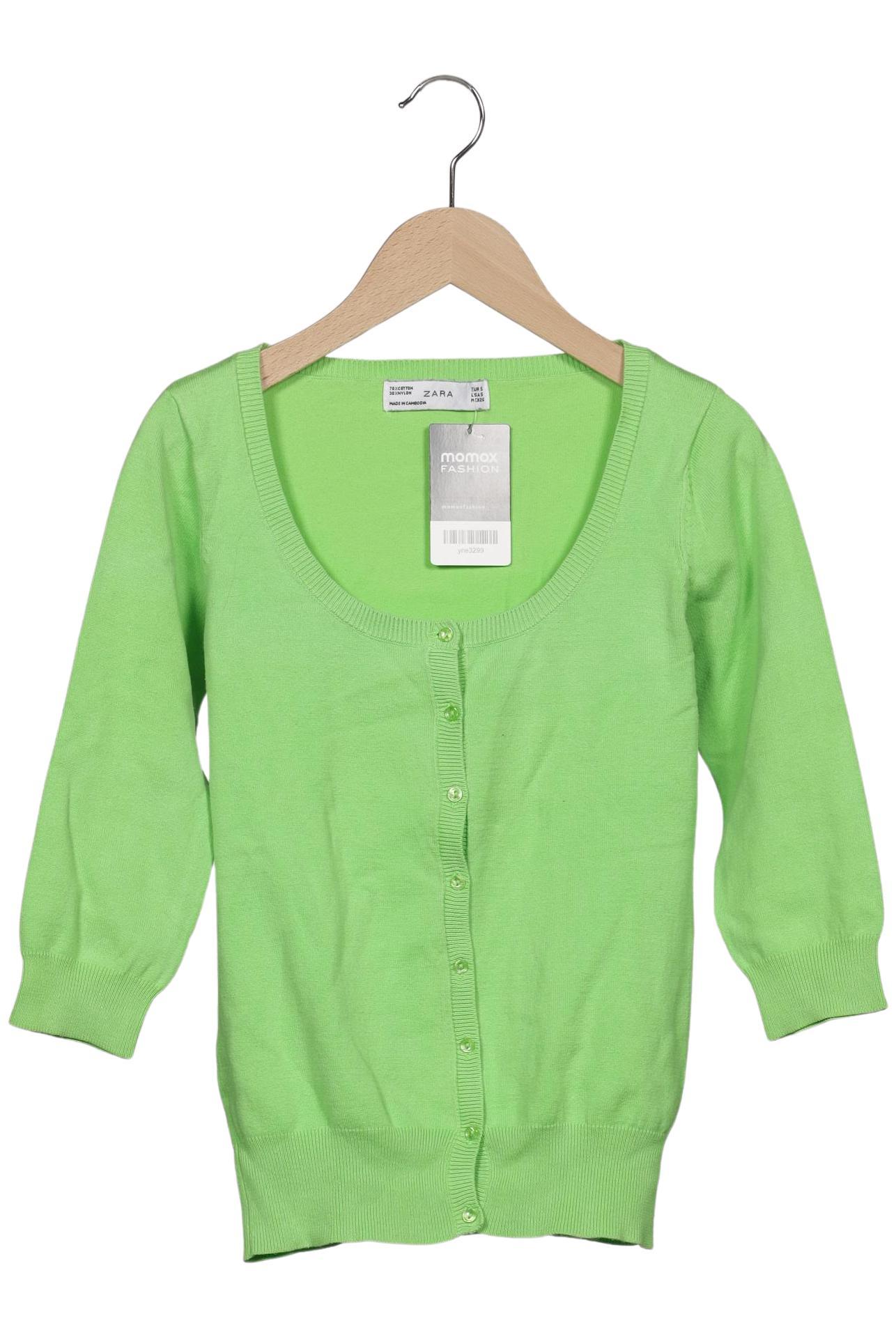 

Zara Damen Strickjacke, hellgrün, Gr. 36