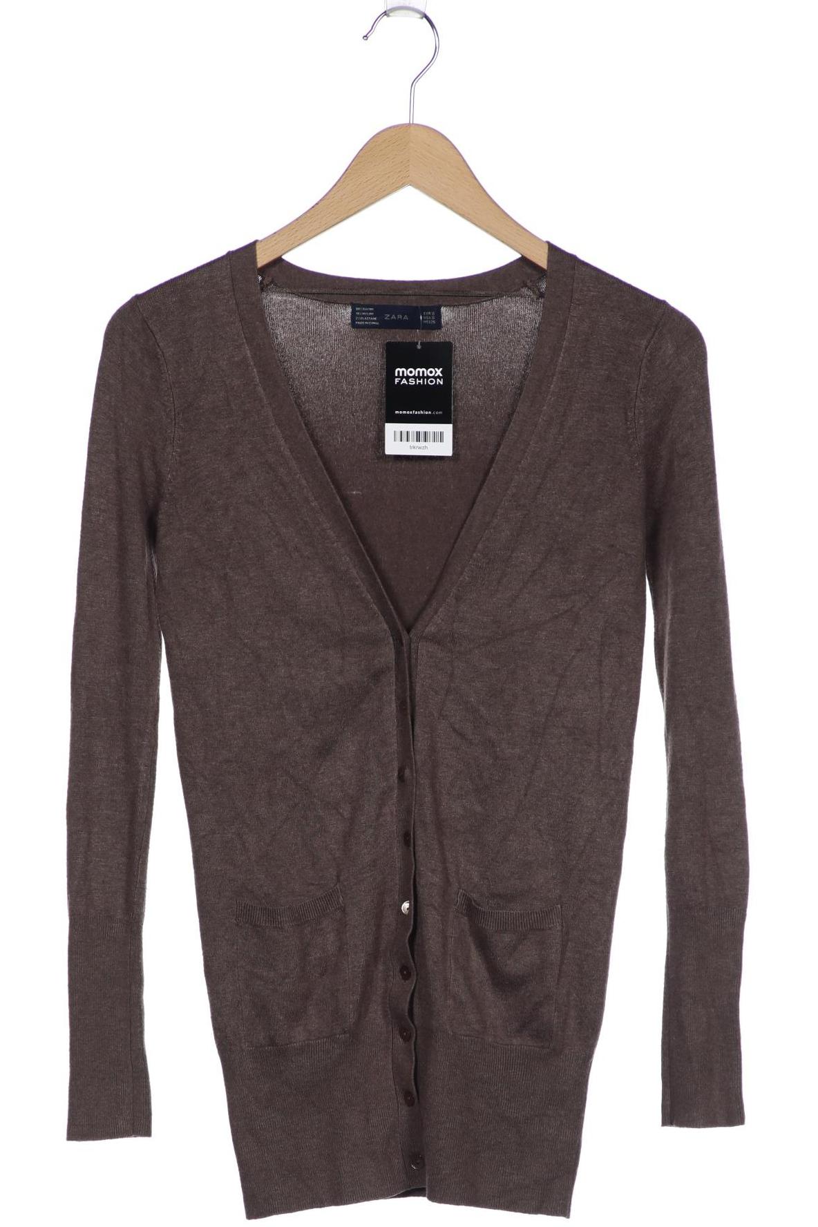 

Zara Damen Strickjacke, braun, Gr. 36