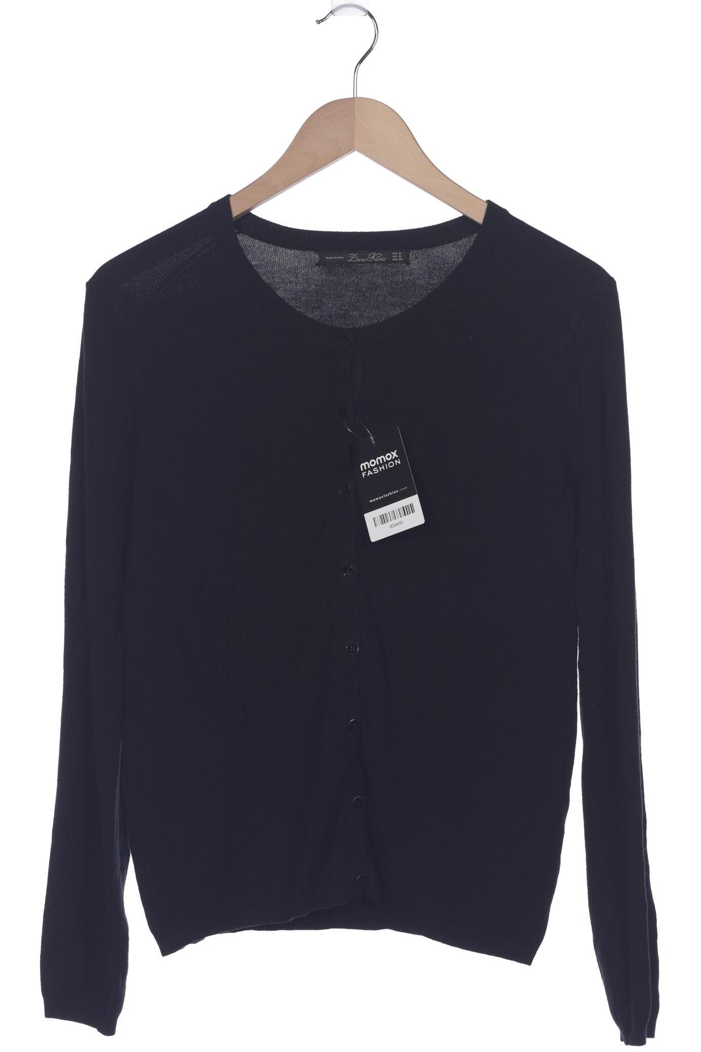 

ZARA Damen Strickjacke, schwarz
