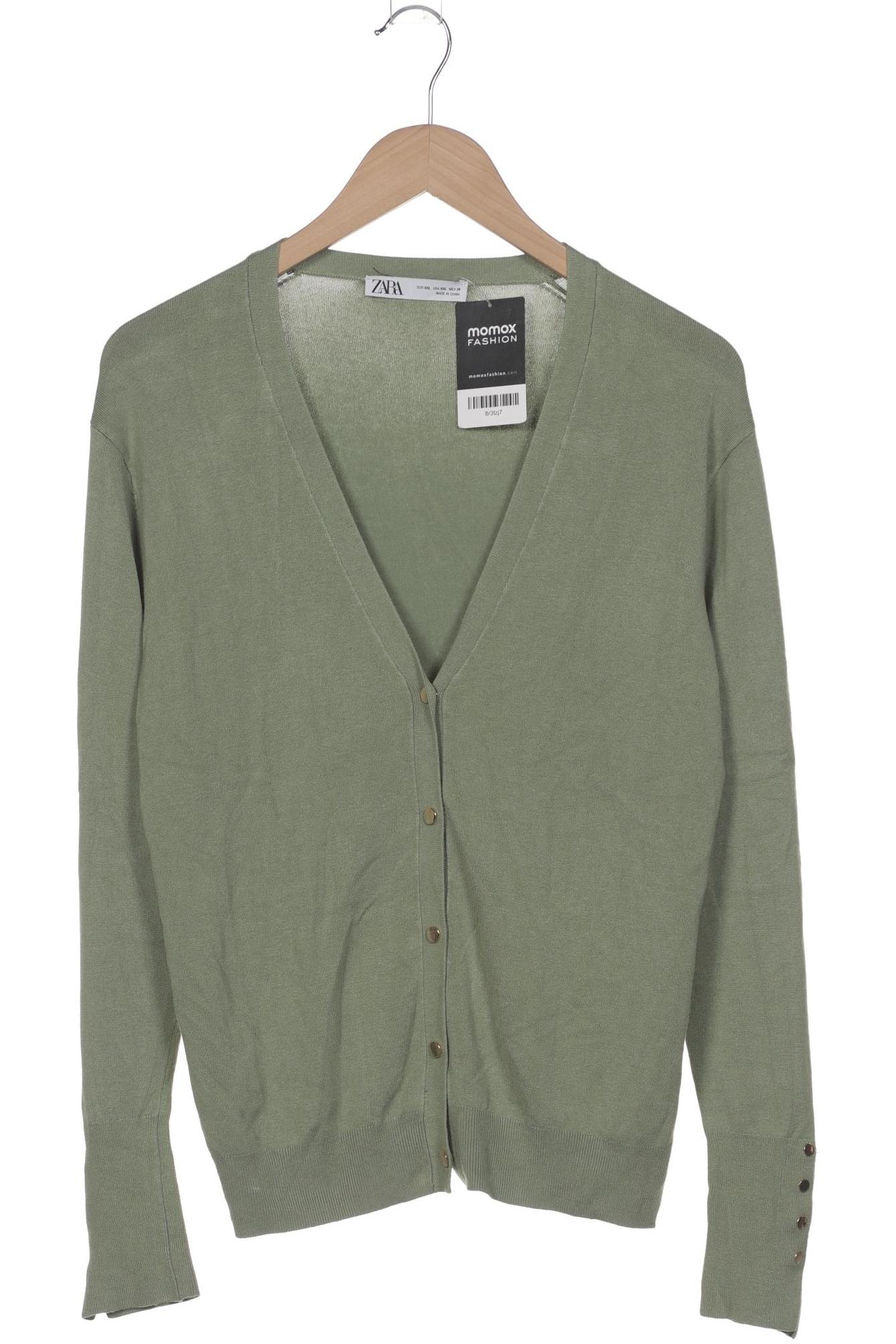 

Zara Damen Strickjacke, grün, Gr. 46