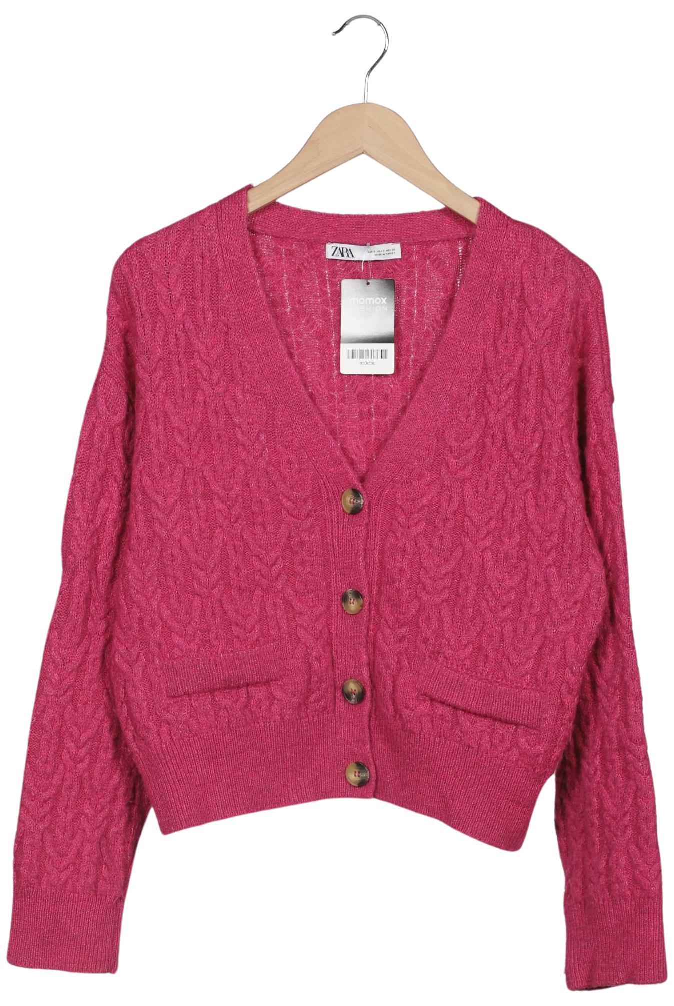

Zara Damen Strickjacke, pink, Gr. 36