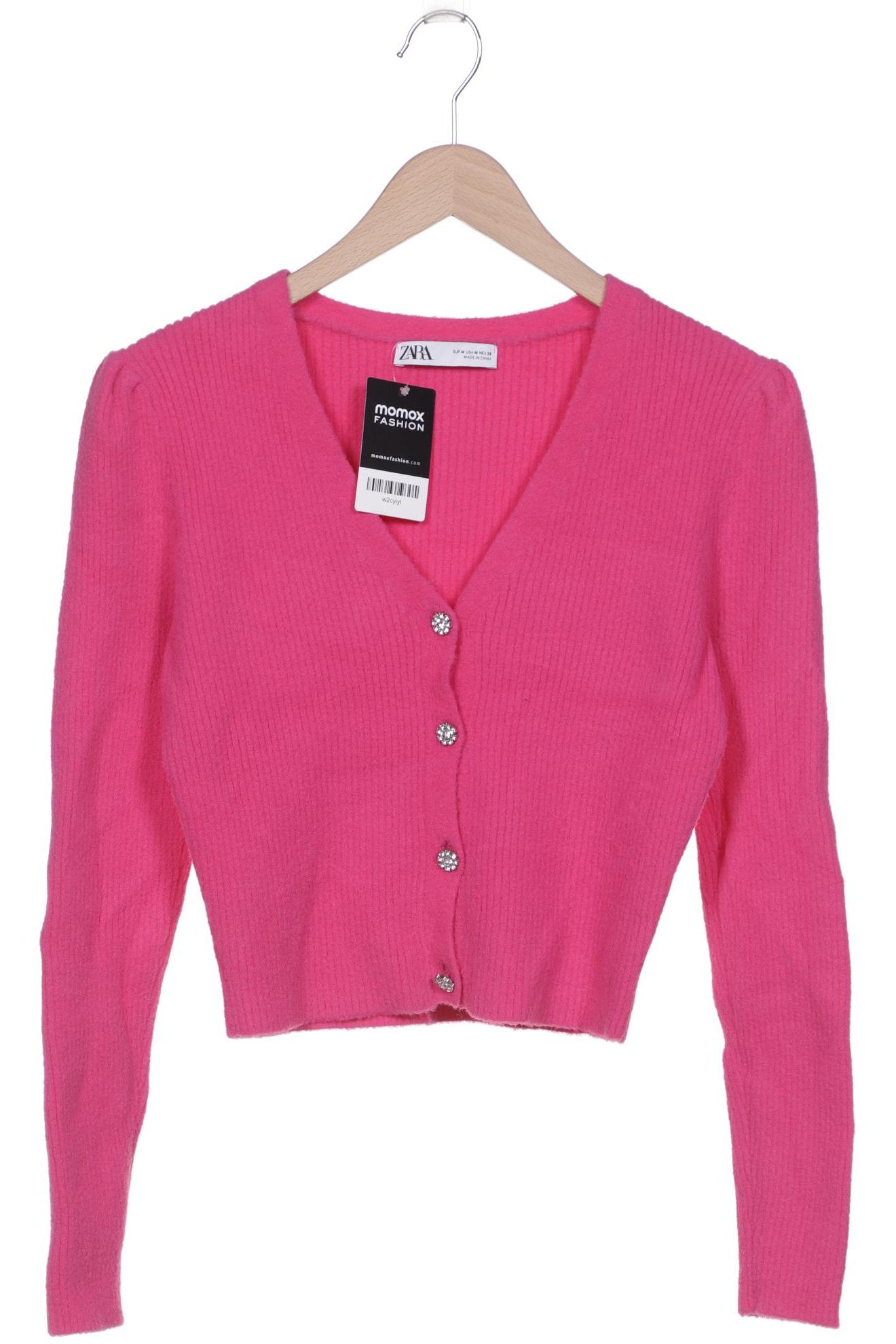 

ZARA Damen Strickjacke, pink