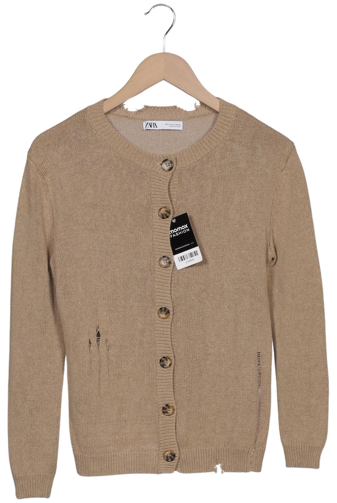 

Zara Damen Strickjacke, beige, Gr. 36