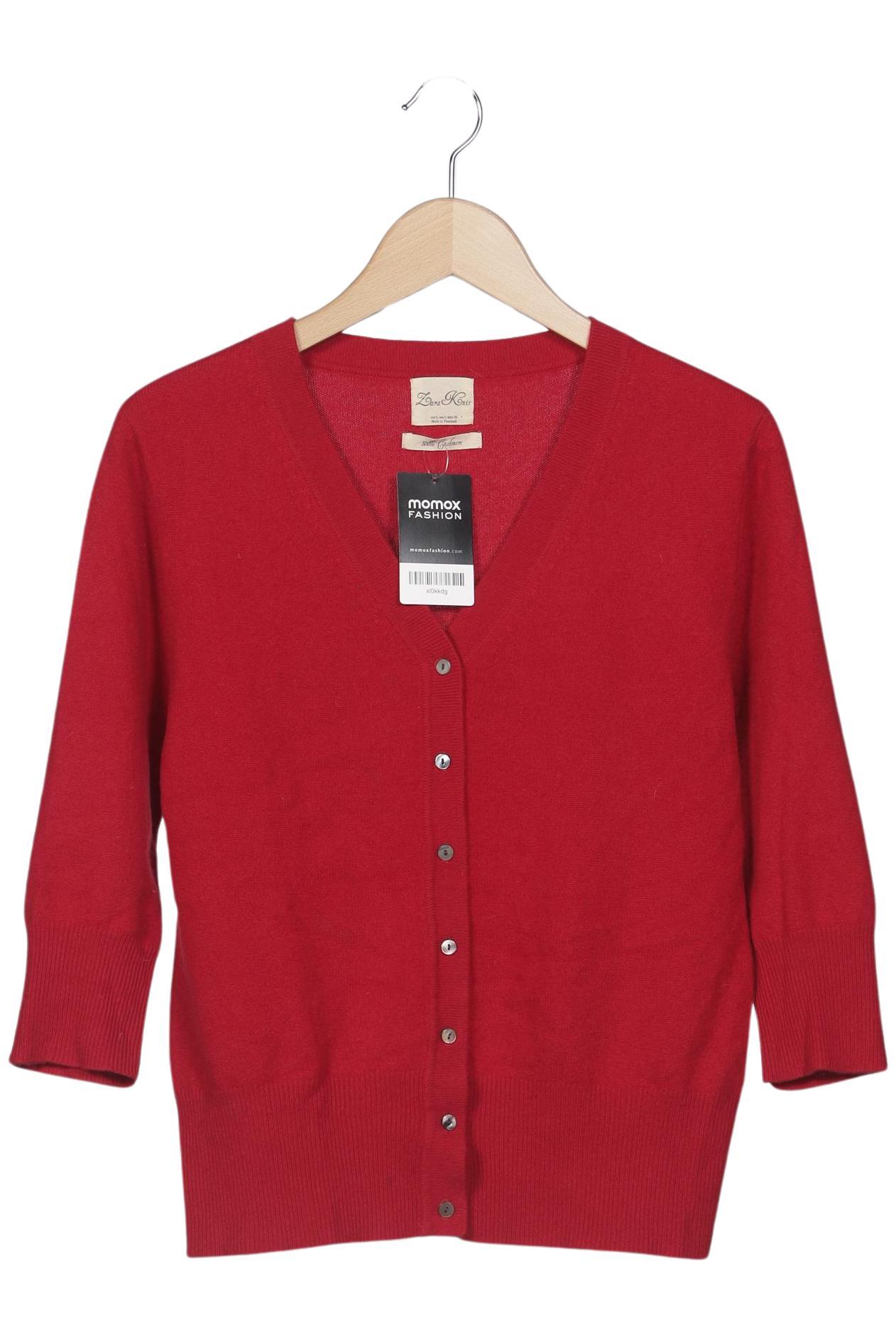 

Zara Damen Strickjacke, rot, Gr. 42