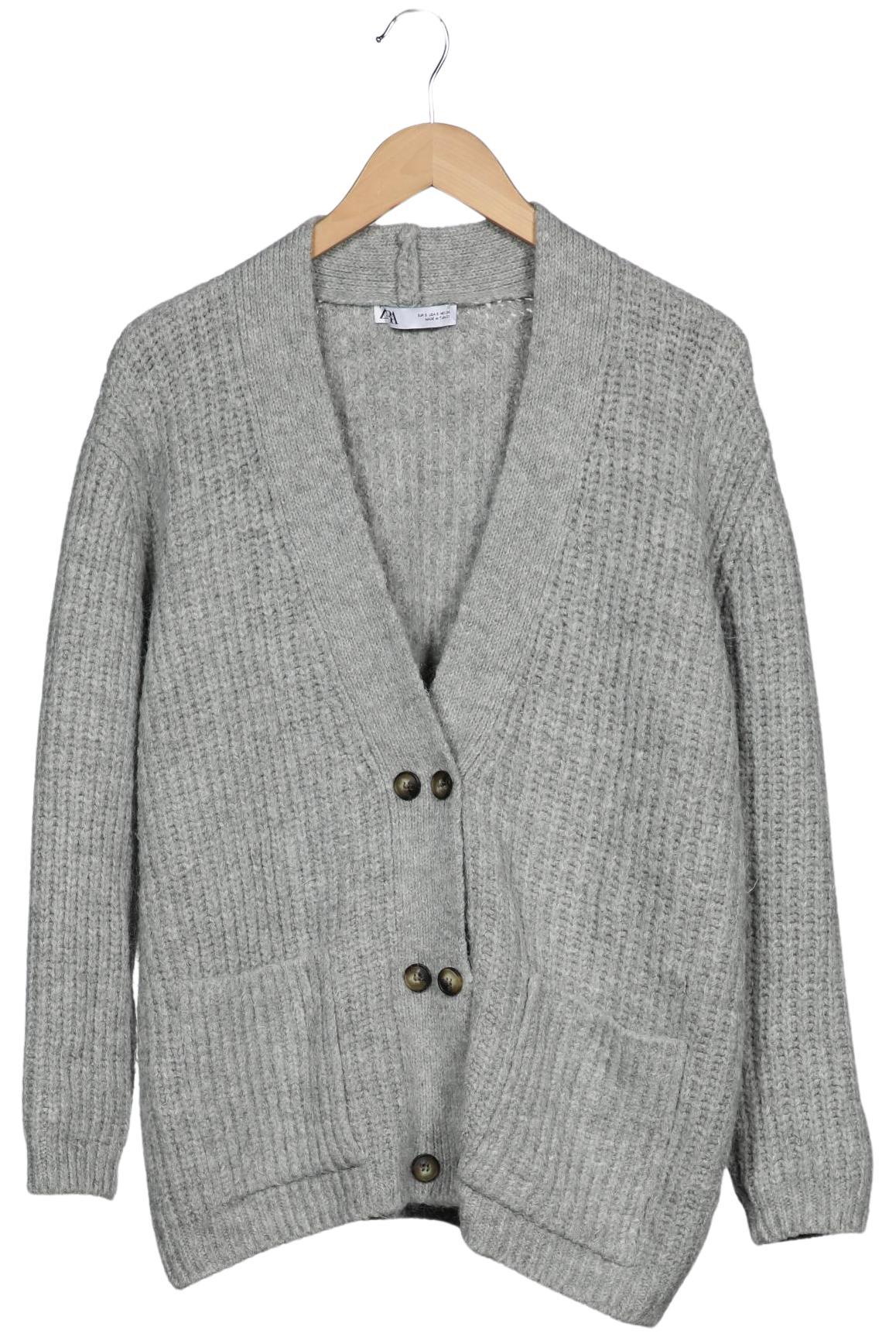 

Zara Damen Strickjacke, grau, Gr. 36