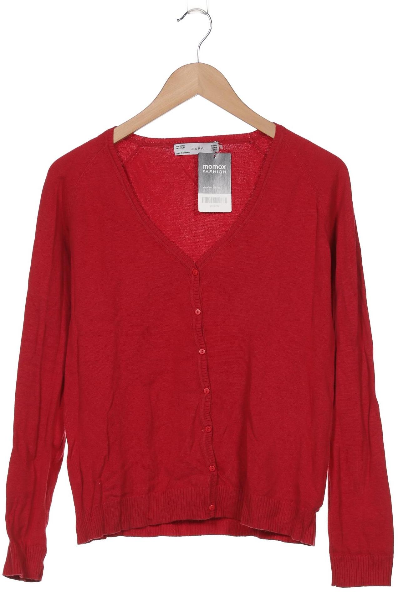 

Zara Damen Strickjacke, rot, Gr. 44