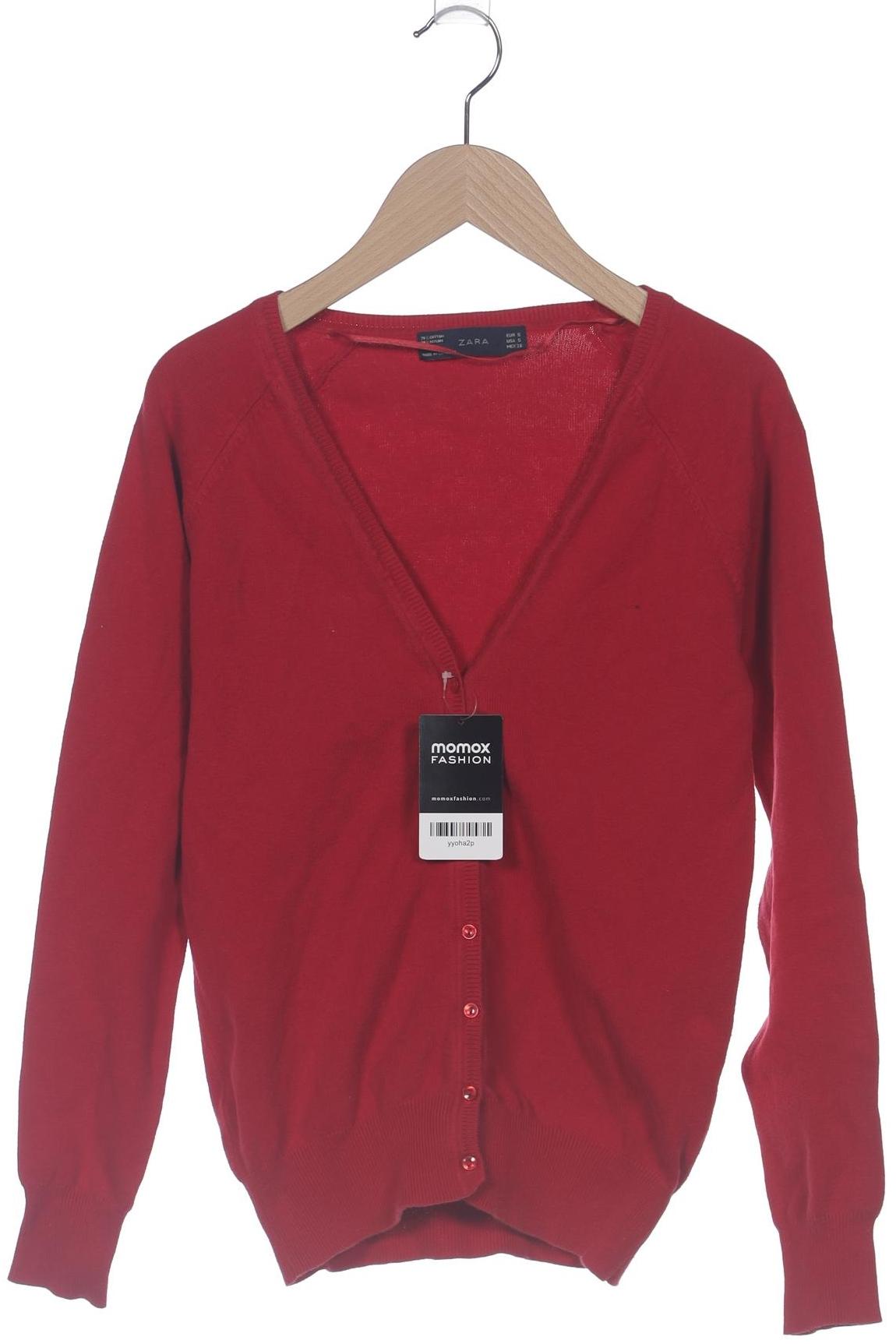 

Zara Damen Strickjacke, rot, Gr. 36