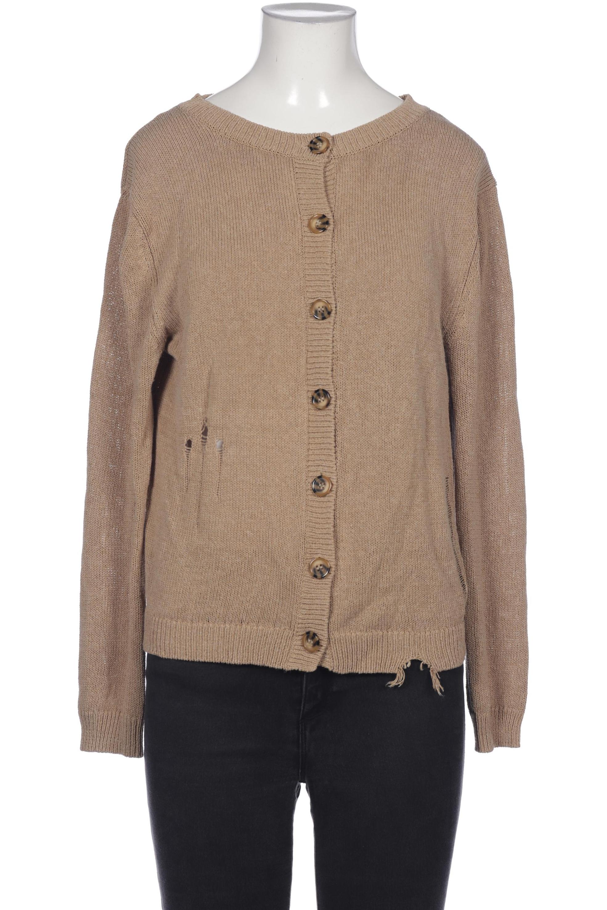

ZARA Damen Strickjacke, beige