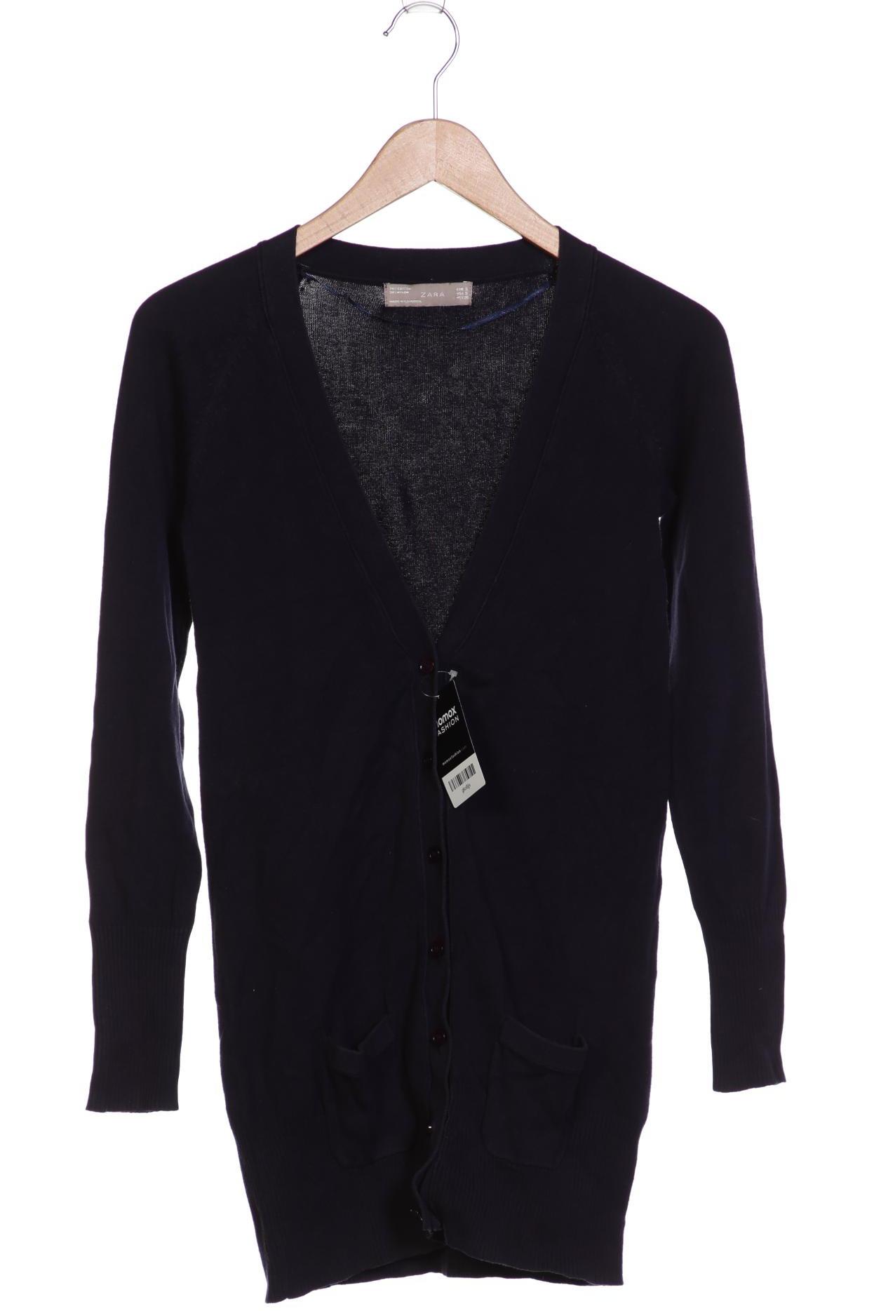 

Zara Damen Strickjacke, marineblau, Gr. 36