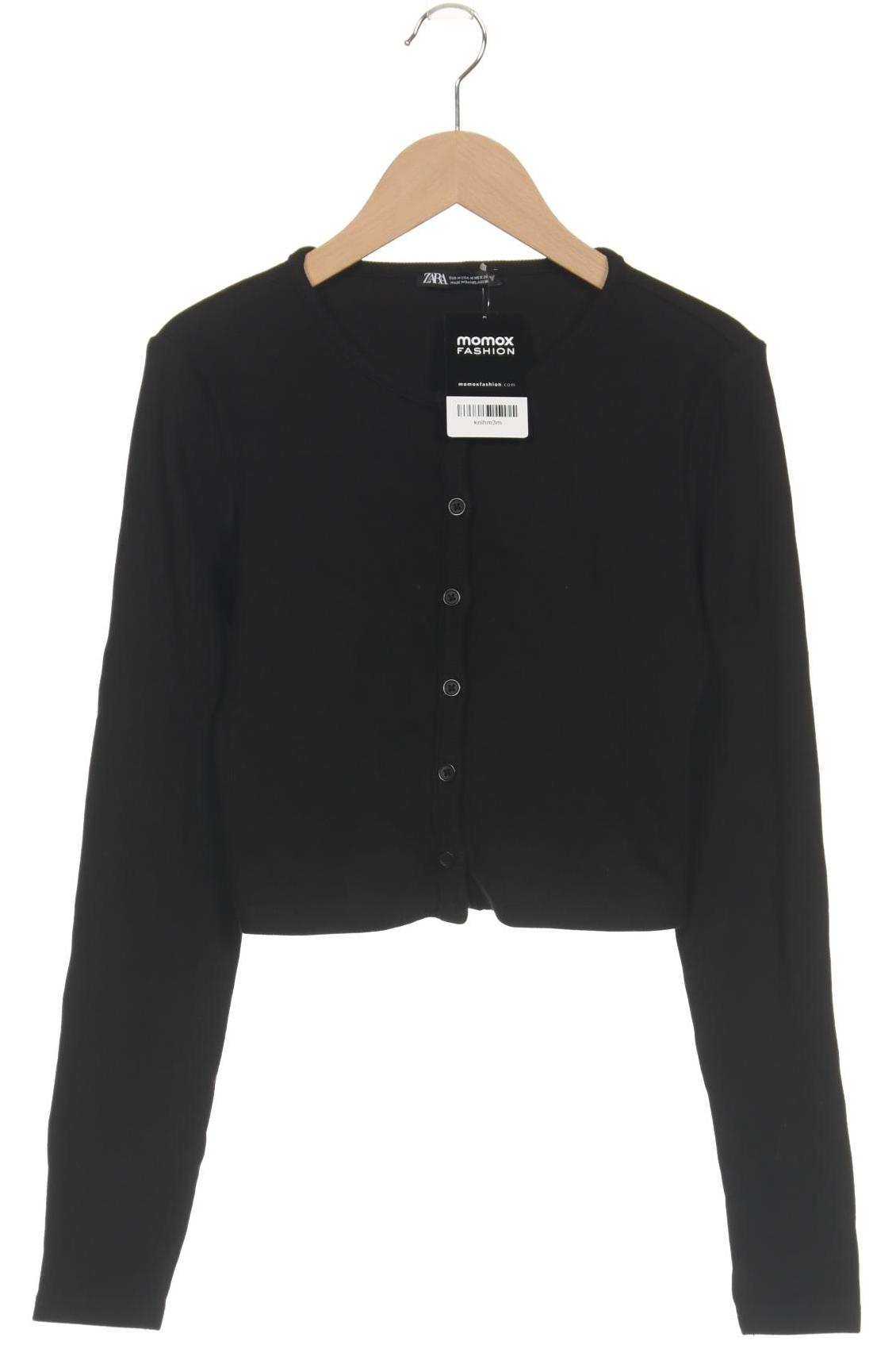 

Zara Damen Strickjacke, schwarz, Gr. 38