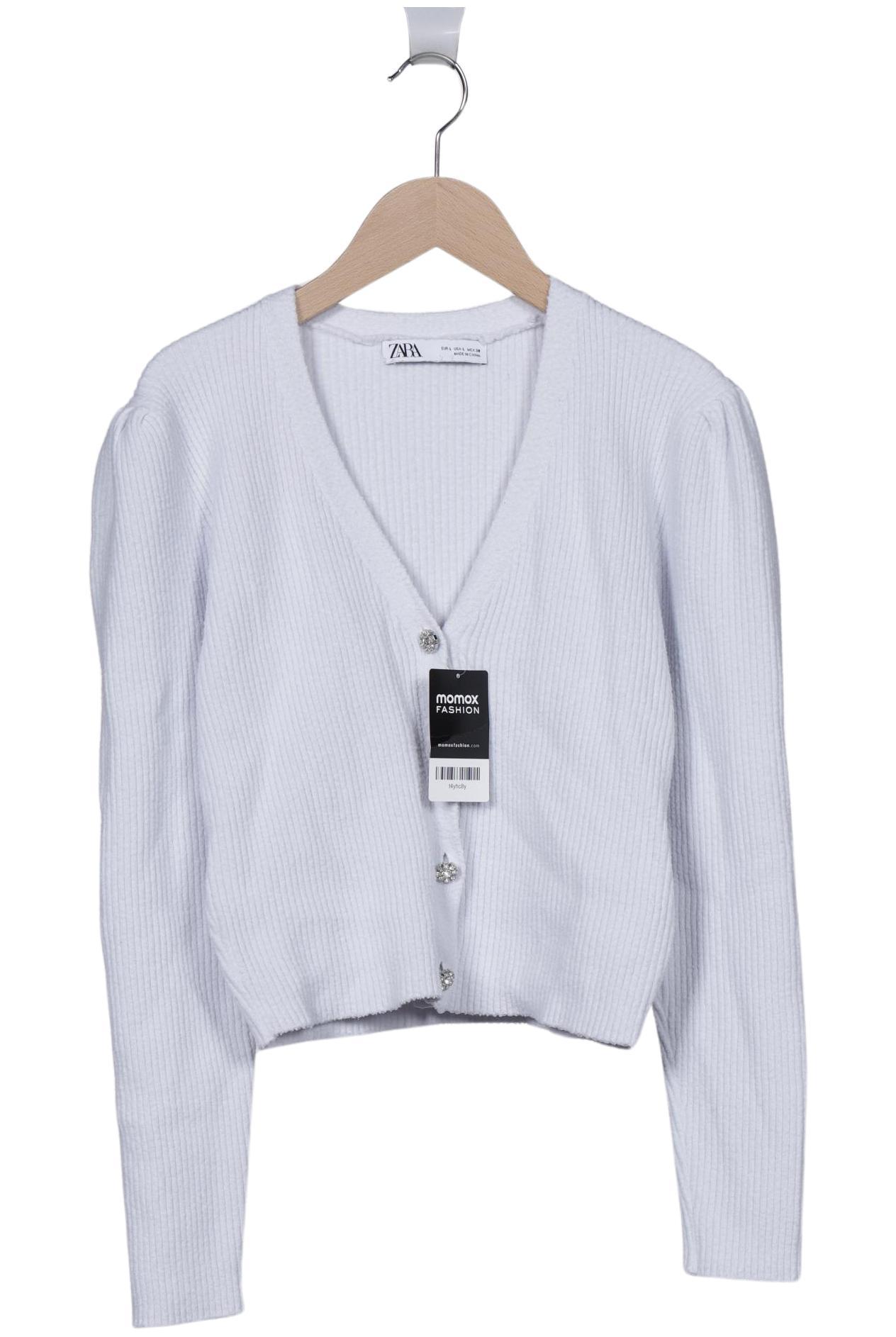 

Zara Damen Strickjacke, hellblau, Gr. 42