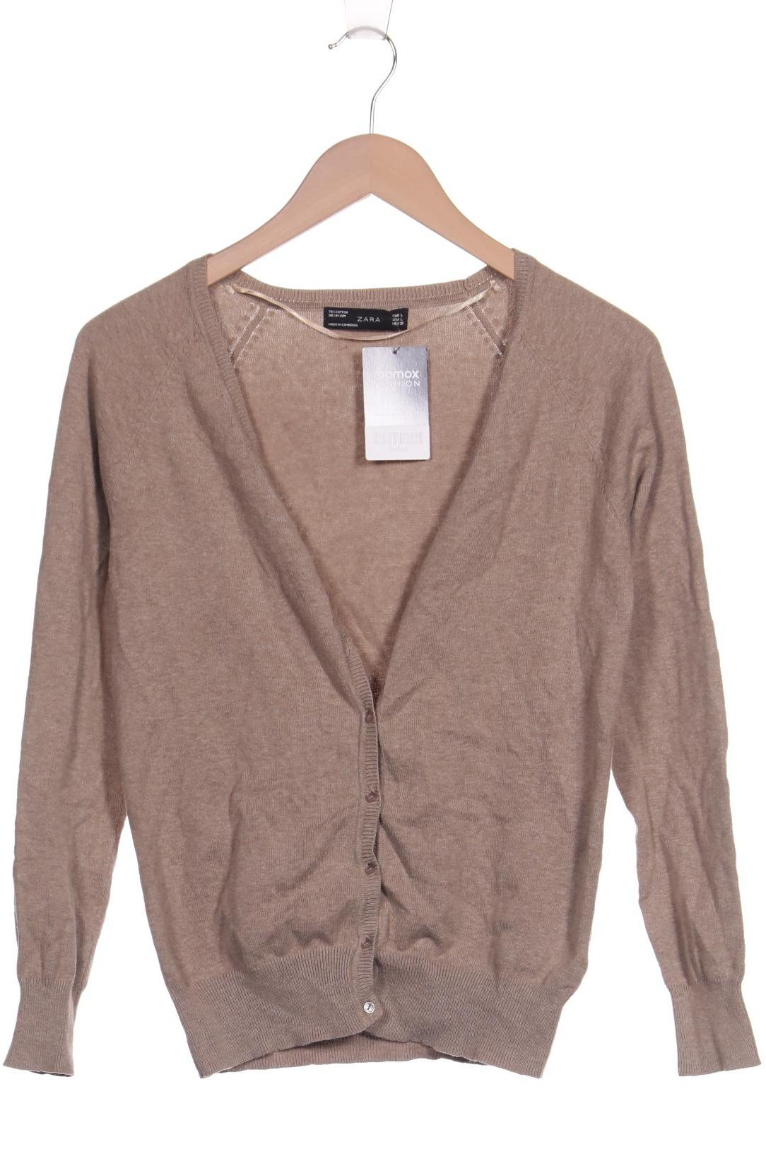 

Zara Damen Strickjacke, braun, Gr. 42