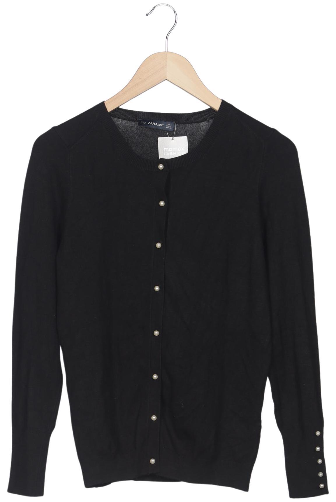 

Zara Damen Strickjacke, schwarz, Gr. 42