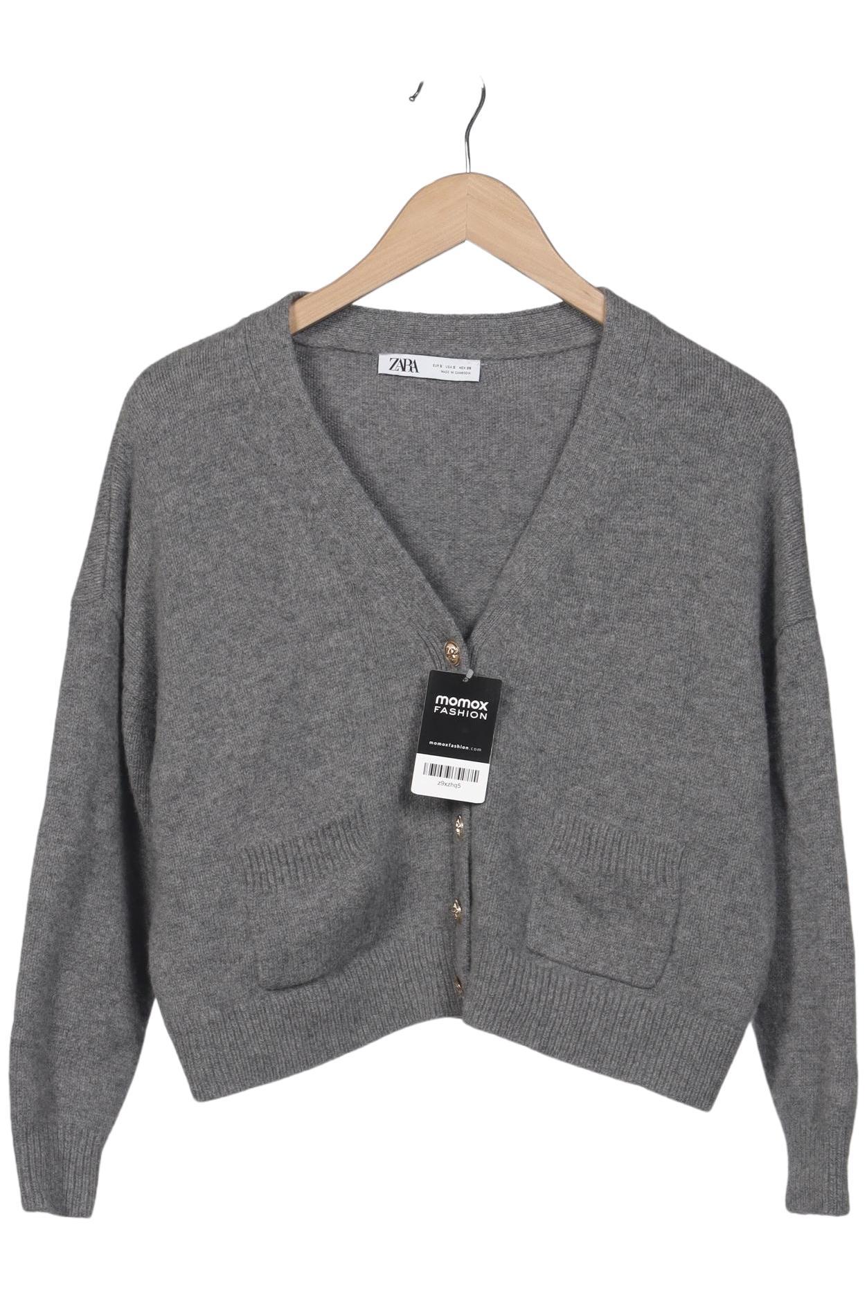 

Zara Damen Strickjacke, grau, Gr. 36