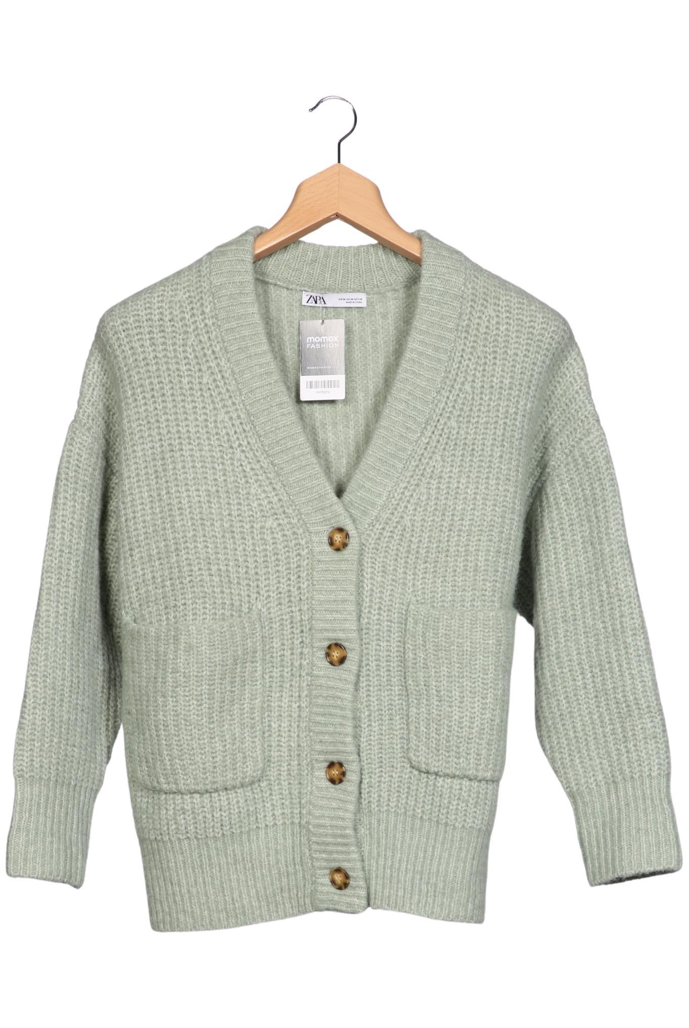 

Zara Damen Strickjacke, hellgrün, Gr. 38