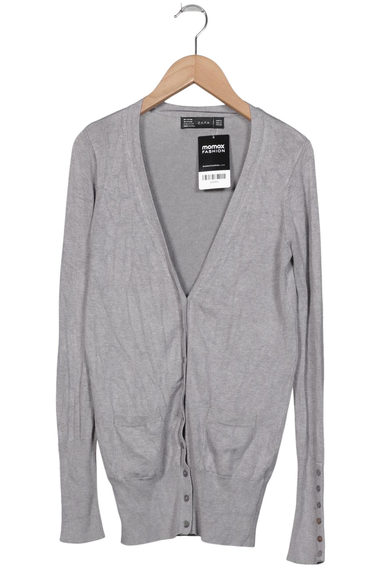 

Zara Damen Strickjacke, grau, Gr. 36