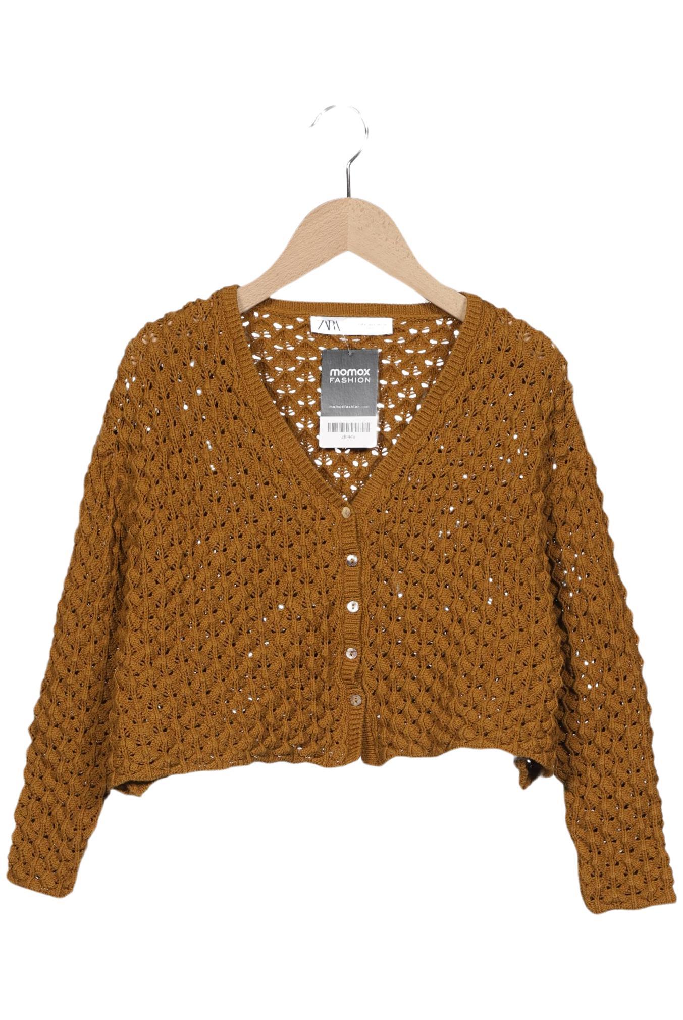 

Zara Damen Strickjacke, braun, Gr. 36