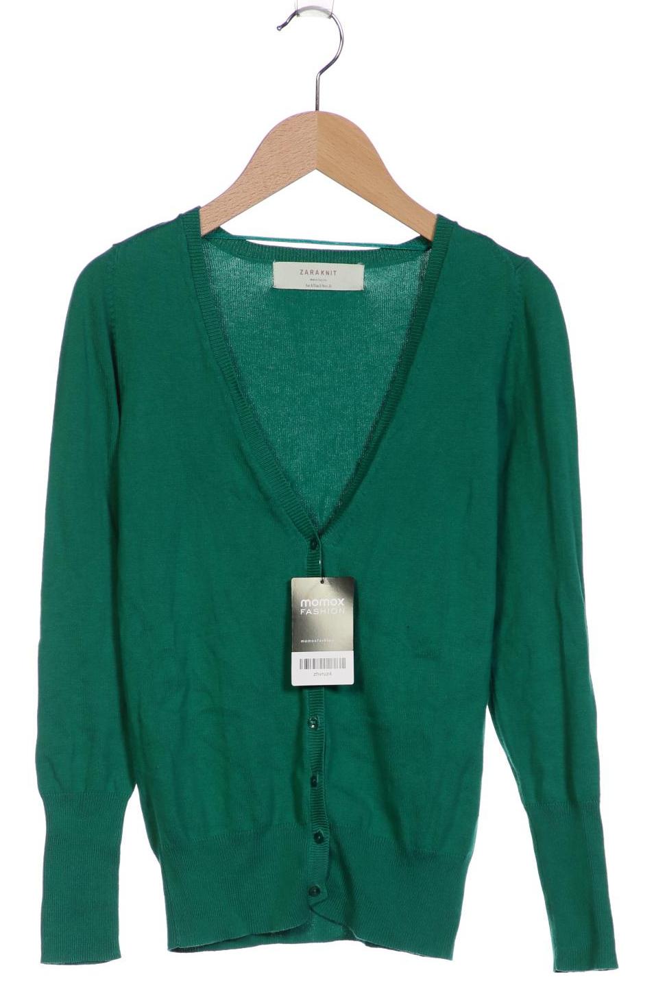 

Zara Damen Strickjacke, grün, Gr. 36