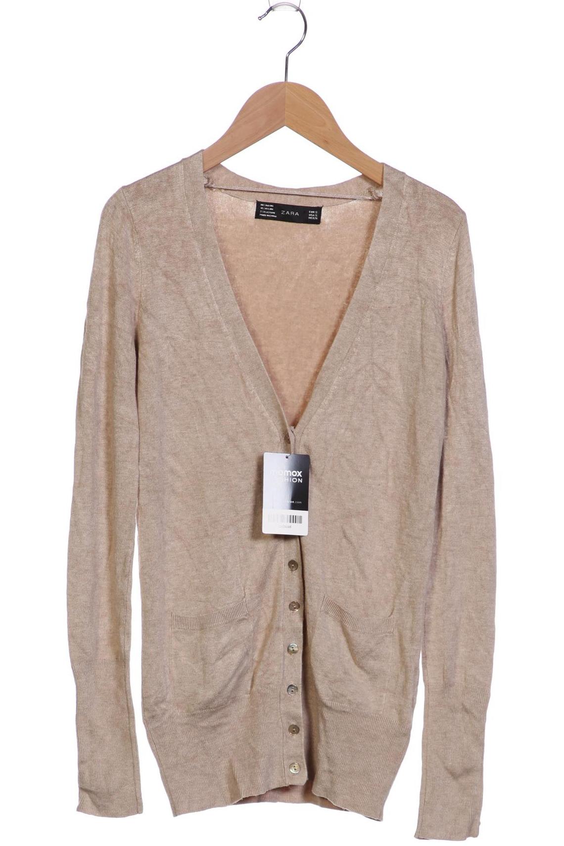

Zara Damen Strickjacke, beige, Gr. 36