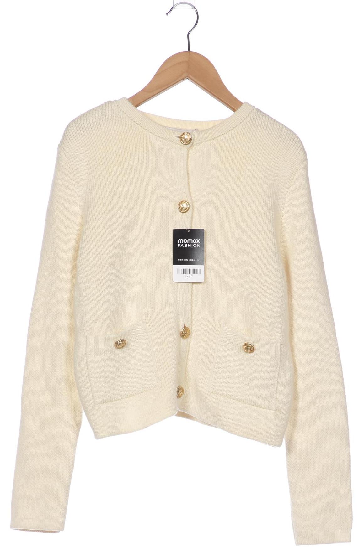 

Zara Damen Strickjacke, cremeweiß, Gr. 42