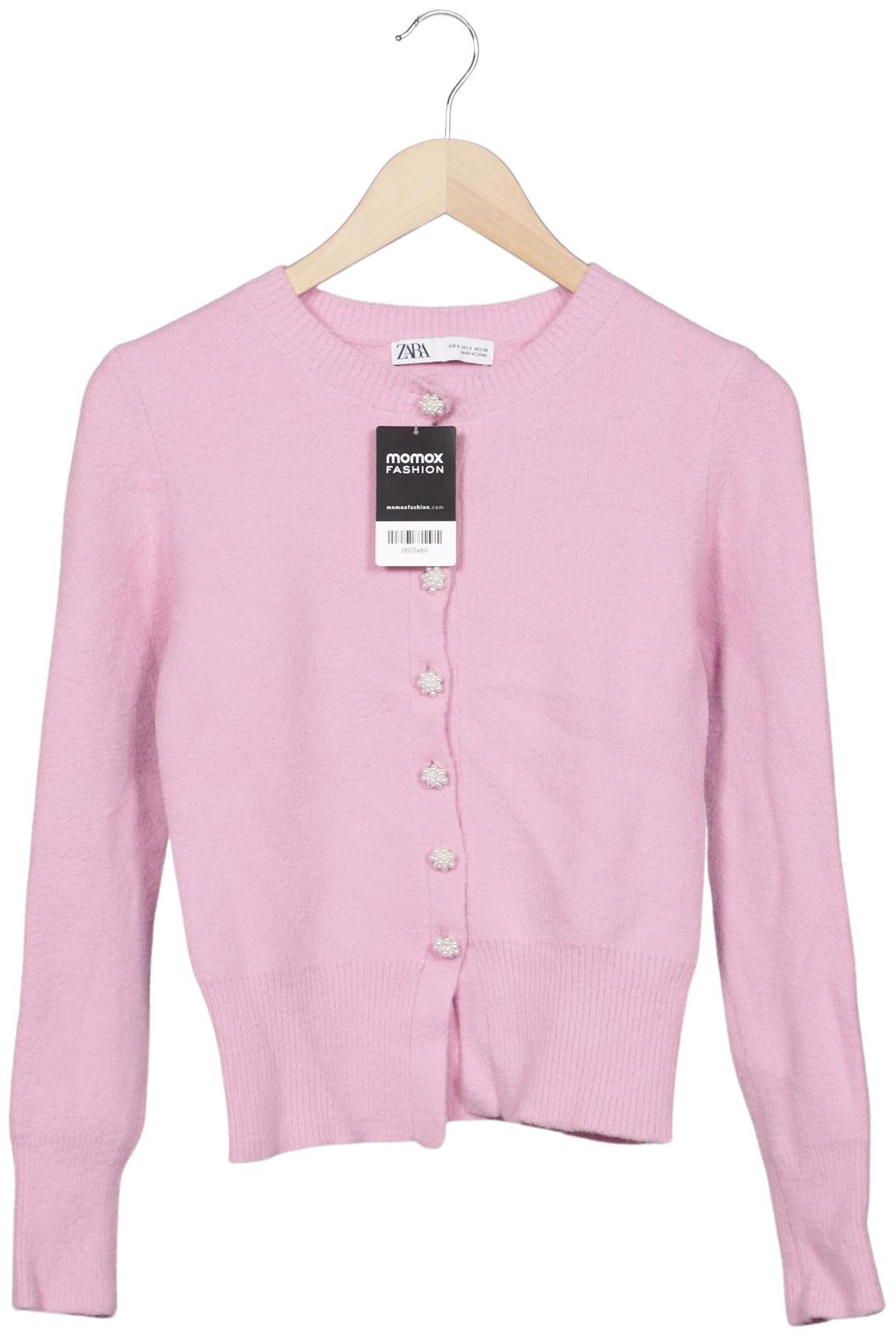 

Zara Damen Strickjacke, pink, Gr. 36