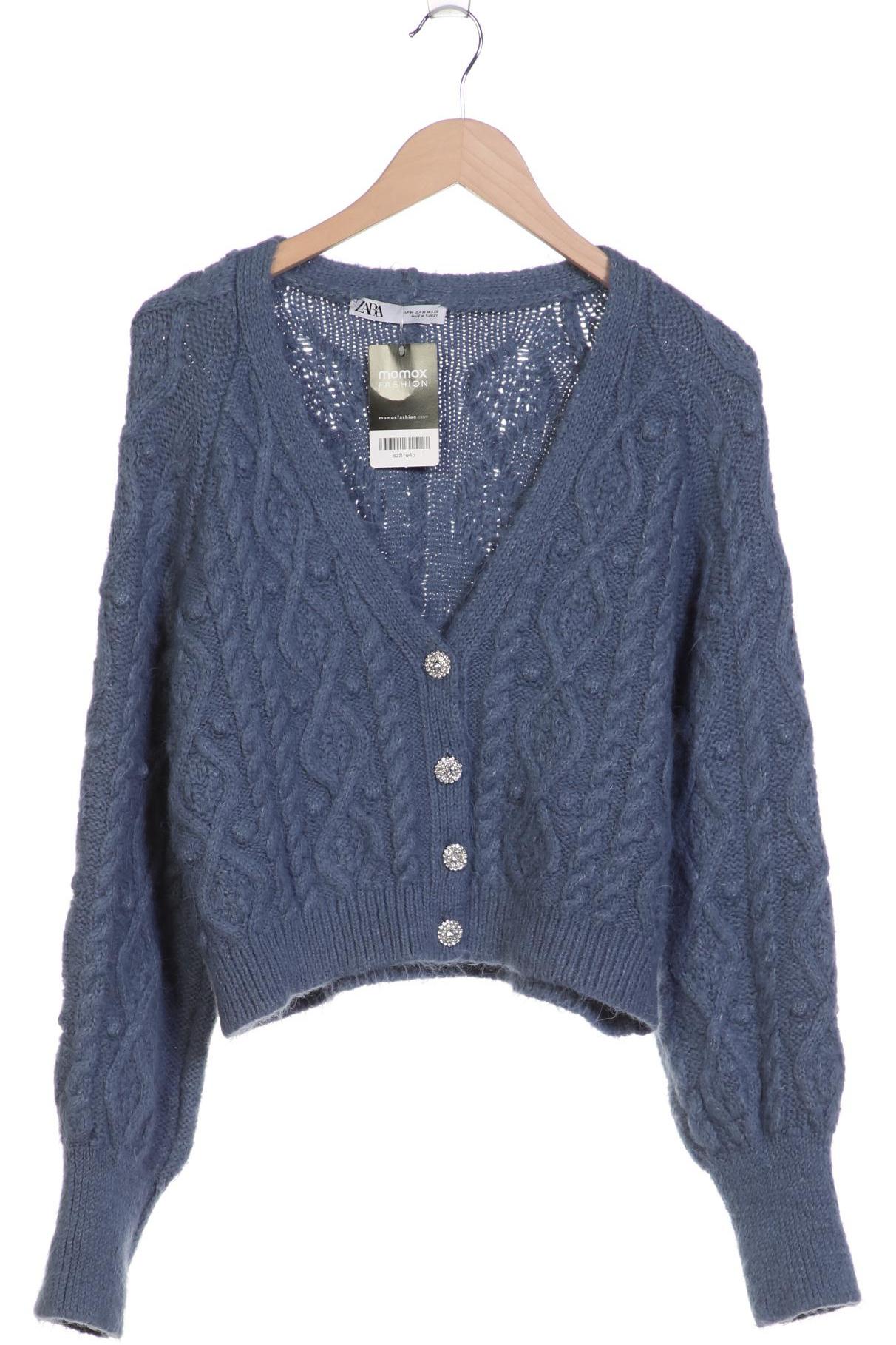 

Zara Damen Strickjacke, türkis, Gr. 38