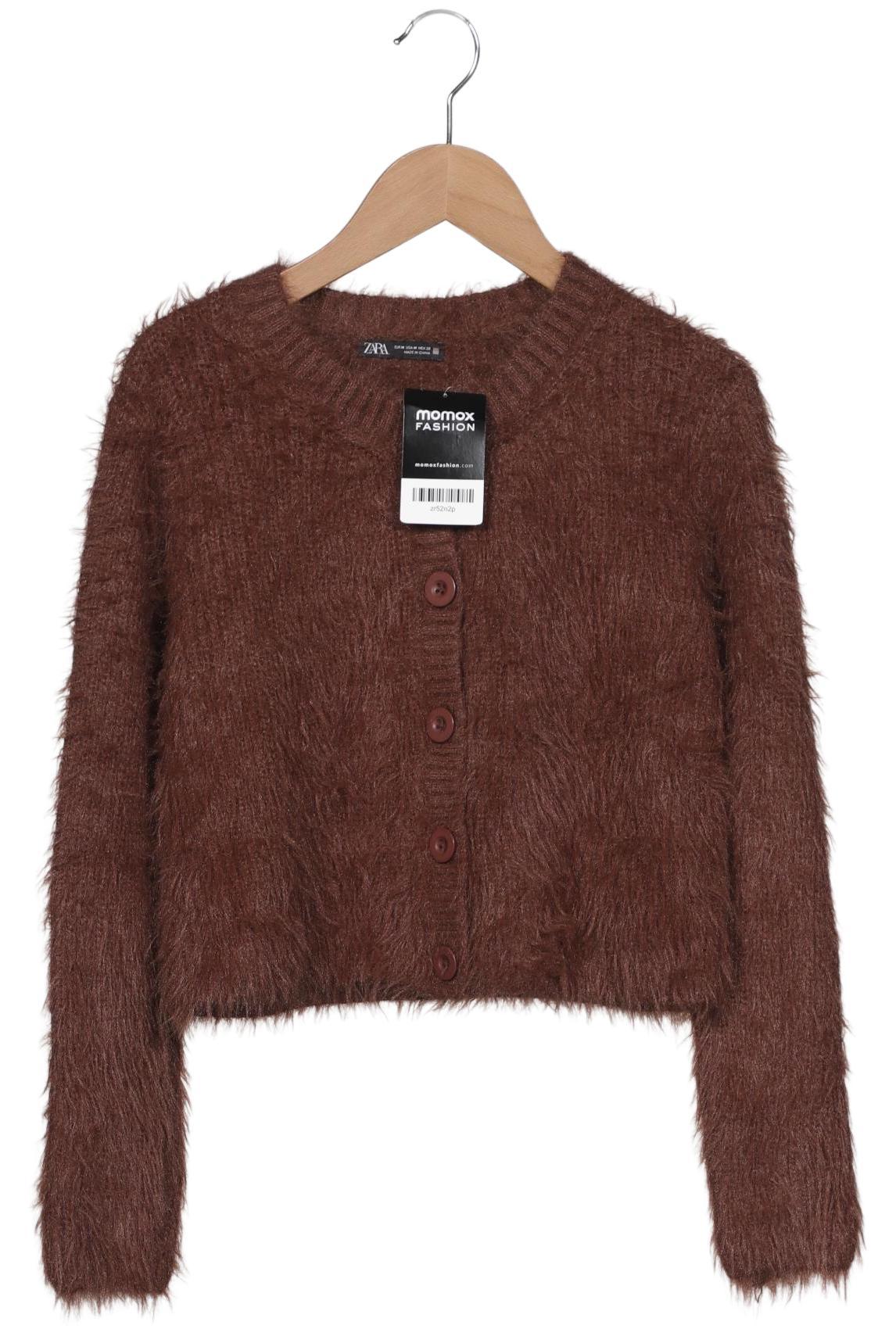 

Zara Damen Strickjacke, braun, Gr. 38